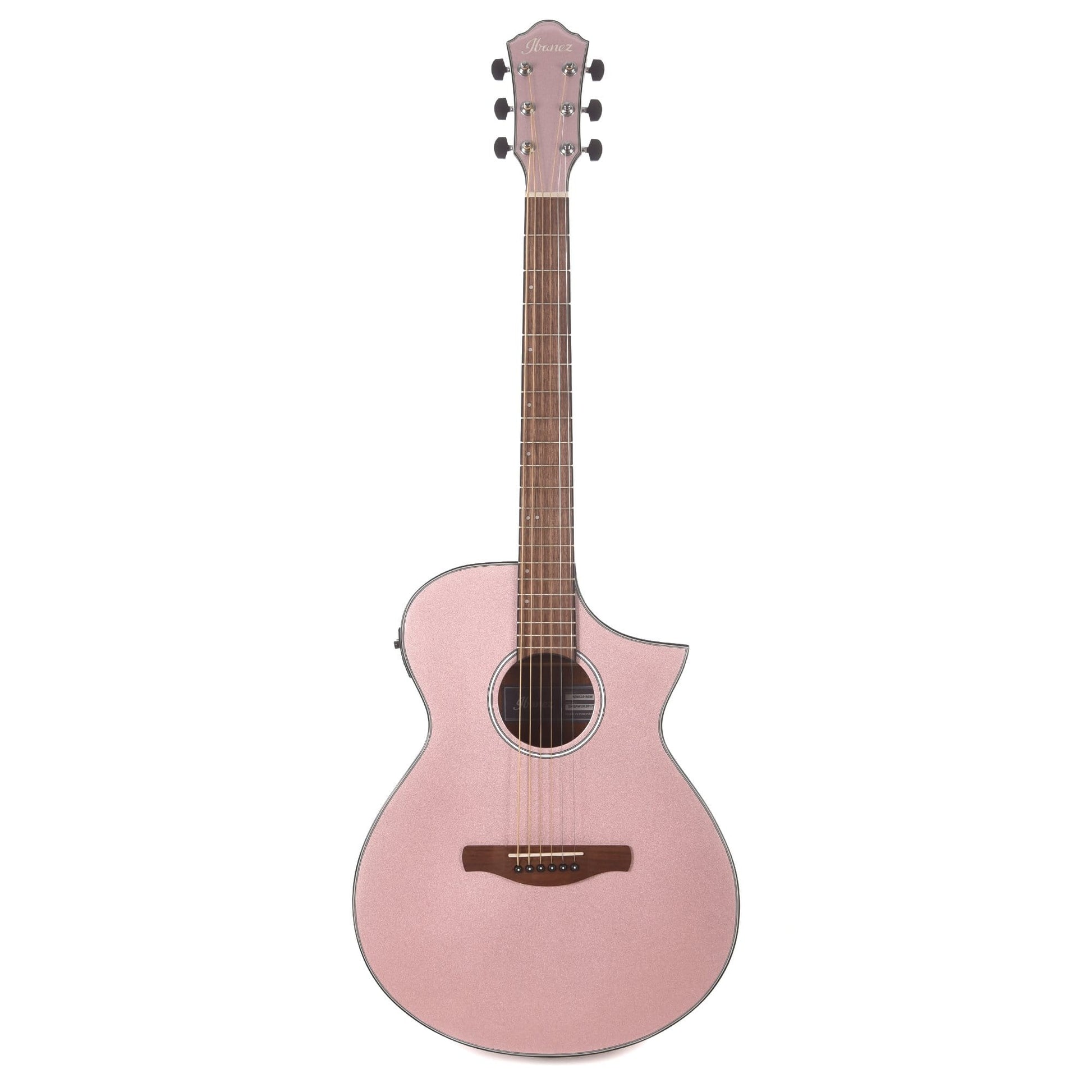 Ibanez AEWC10 Acoustic Rose Gold High Gloss Acoustic Guitars / OM and Auditorium