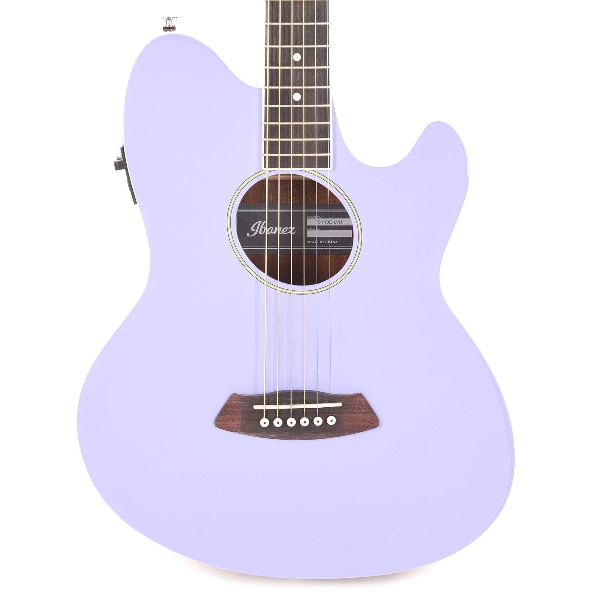 Ibanez Talman TCY10E Acoustic-electric Guitar - Lavender-