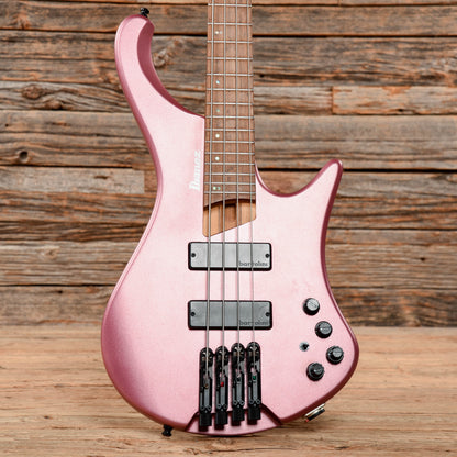 Ibanez EHB1000S Short Scale Pink Gold Metallic Bass Guitars / 4-String