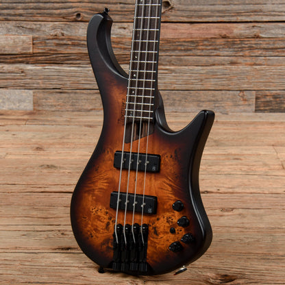 Ibanez EHB1500-DEF Ergonomic Headless Bass Dragon Eye Burst Flat 2020 Bass Guitars / 4-String