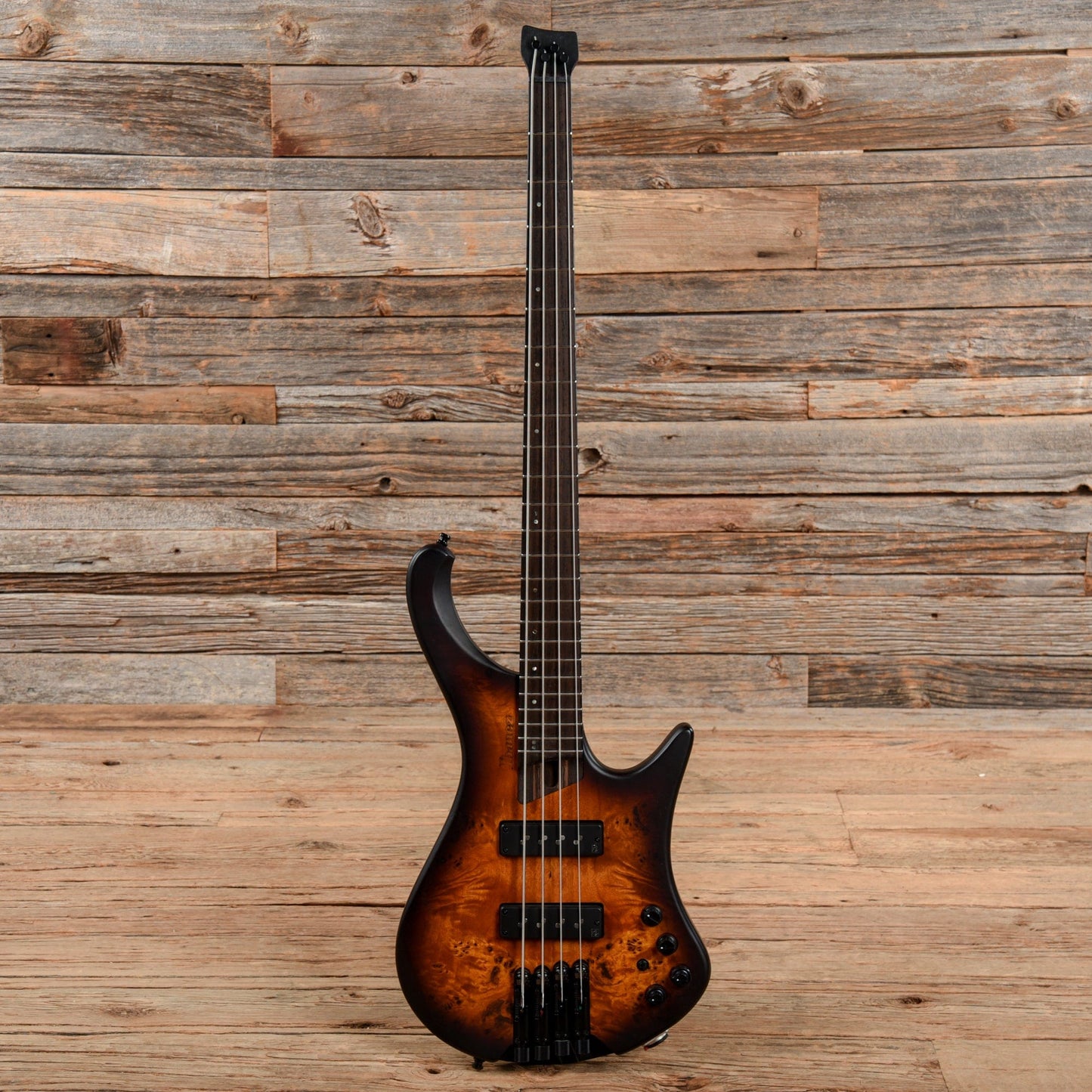 Ibanez EHB1500-DEF Ergonomic Headless Bass Dragon Eye Burst Flat 2020 Bass Guitars / 4-String