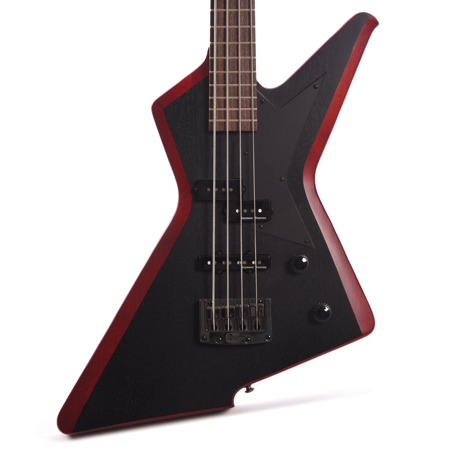 Ibanez MDB5 Mike D'Antonio Signature Bass Oxblood Weathered Black Bass Guitars / 4-String