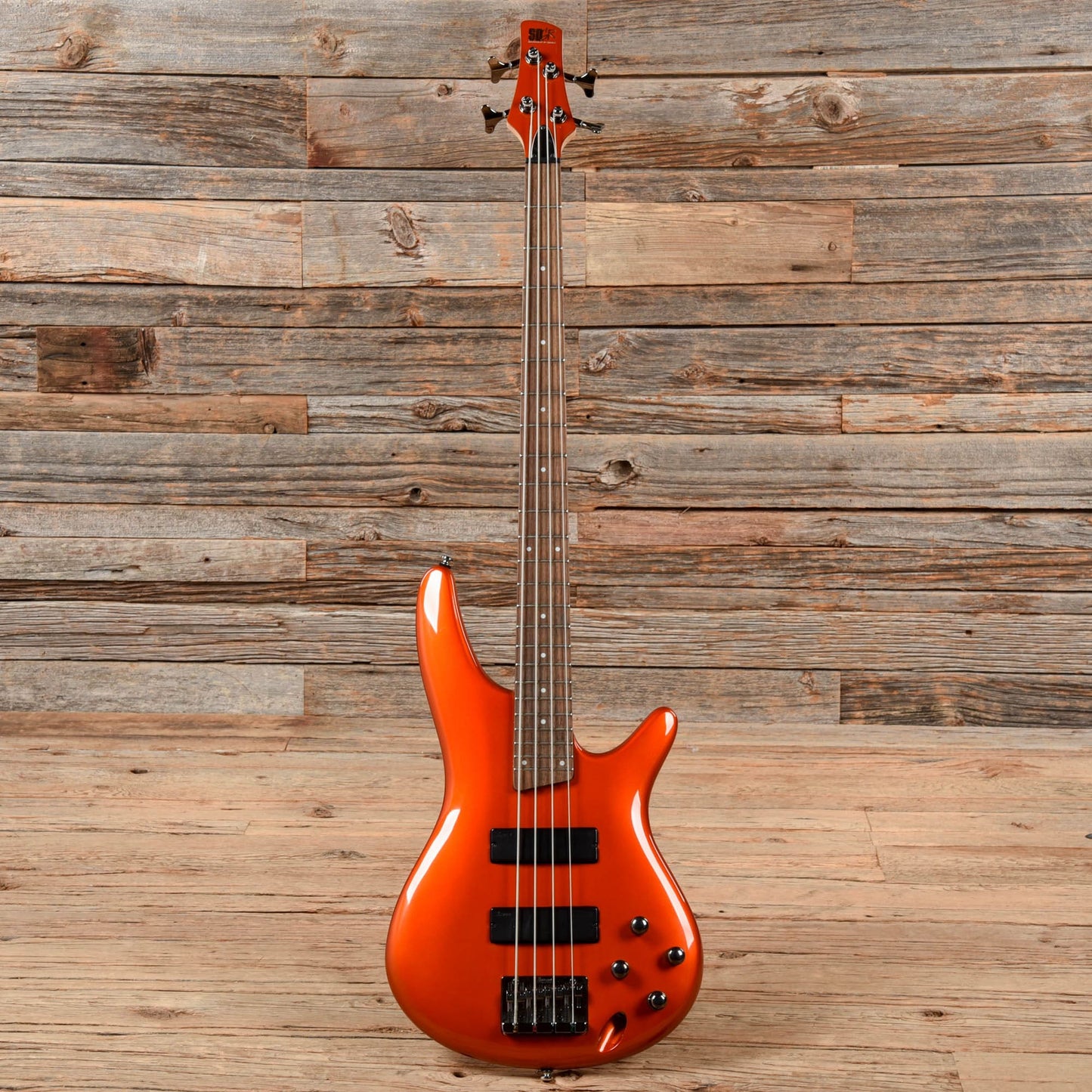 Ibanez SR300 Orange Bass Guitars / 4-String