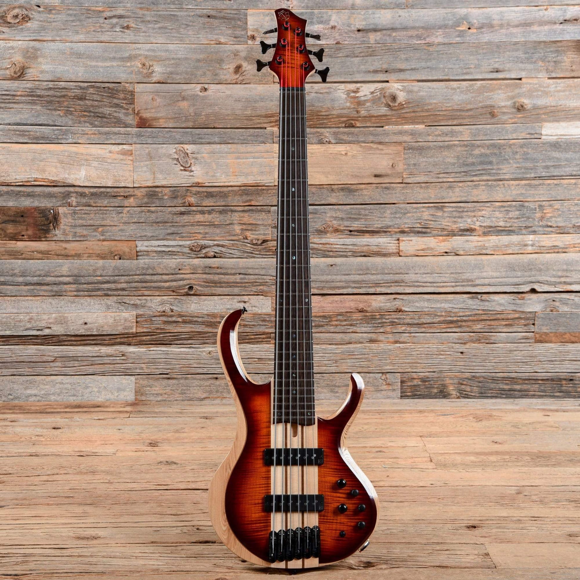 Ibanez BTB20TH6-BTL 20th Anniversary 6-String Bass Brown Topaz Burst Low Gloss 2019 Bass Guitars / 5-String or More