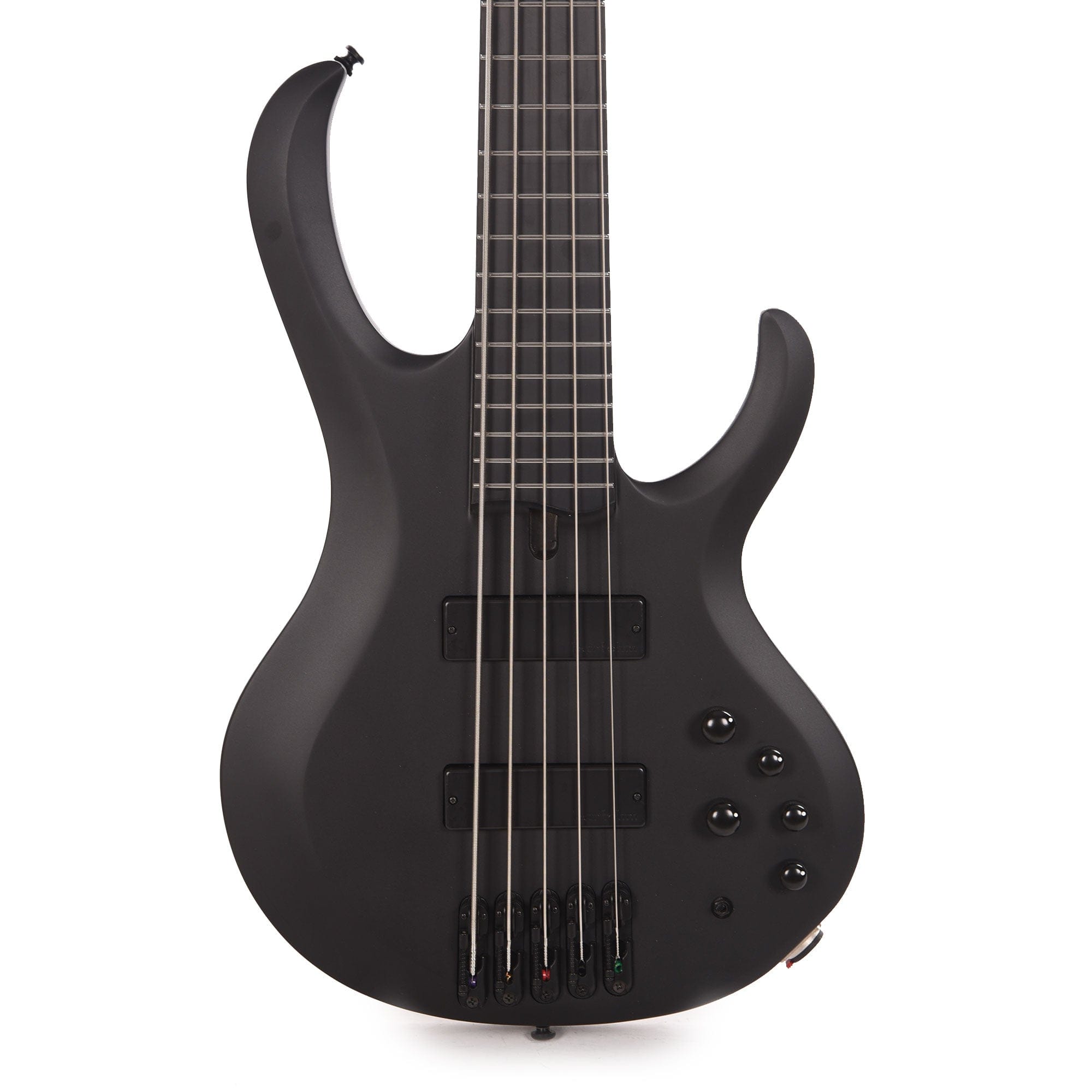 Ibanez BTB625EX Iron Label 5-String Bass Black Flat