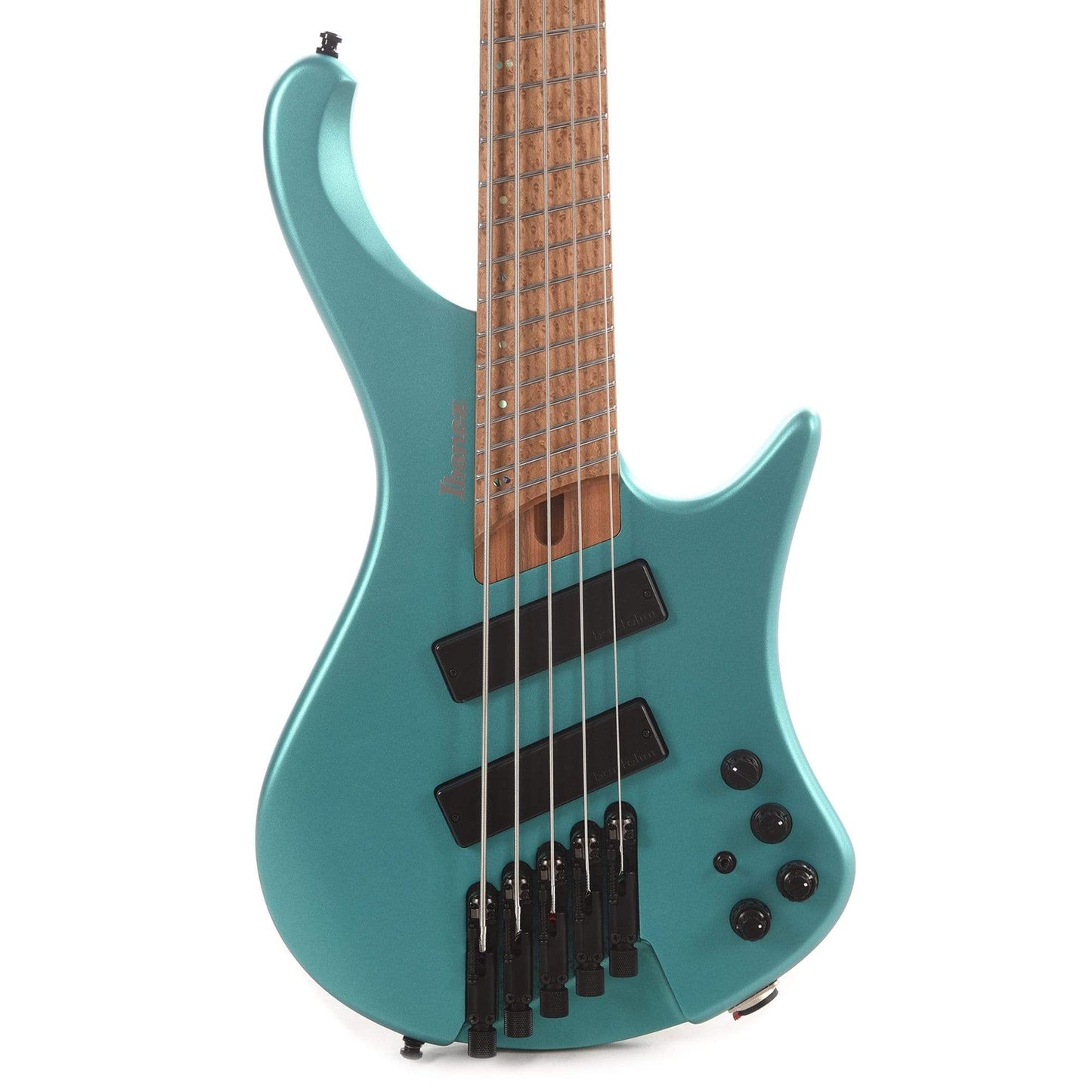 Ibanez EHB1005SMS Ergonomic Headless Bass 5-String Multi Scale Emerald Green Metallic Matte Bass Guitars / 5-String or More