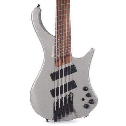 Ibanez EHB1005SMS Ergonomic Headless Bass 5-String Multi Scale Metallic Gray Matte Bass Guitars / 5-String or More