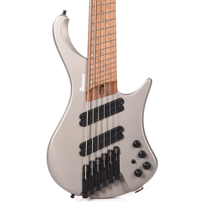 Ibanez EHB1006MS Ergonomic Headless 6-String Bass Multi-Scale Metallic Gray Matte Bass Guitars / 5-String or More