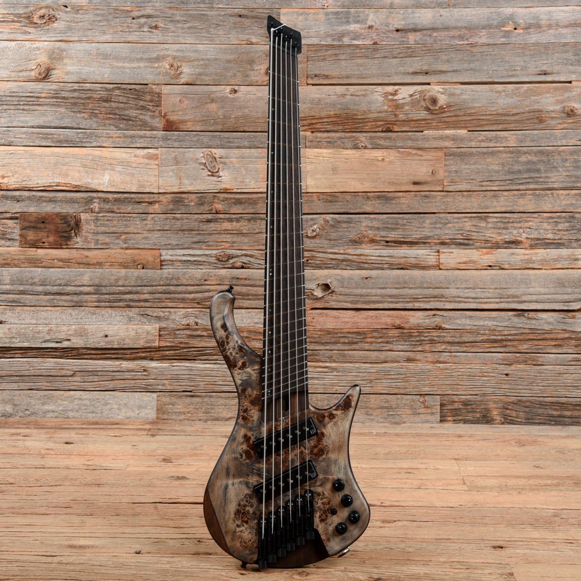 Ibanez EHB1506MS-BIF Ergonomic Headless 6-String Bass Black Ice Flat 2020 Bass Guitars / 5-String or More