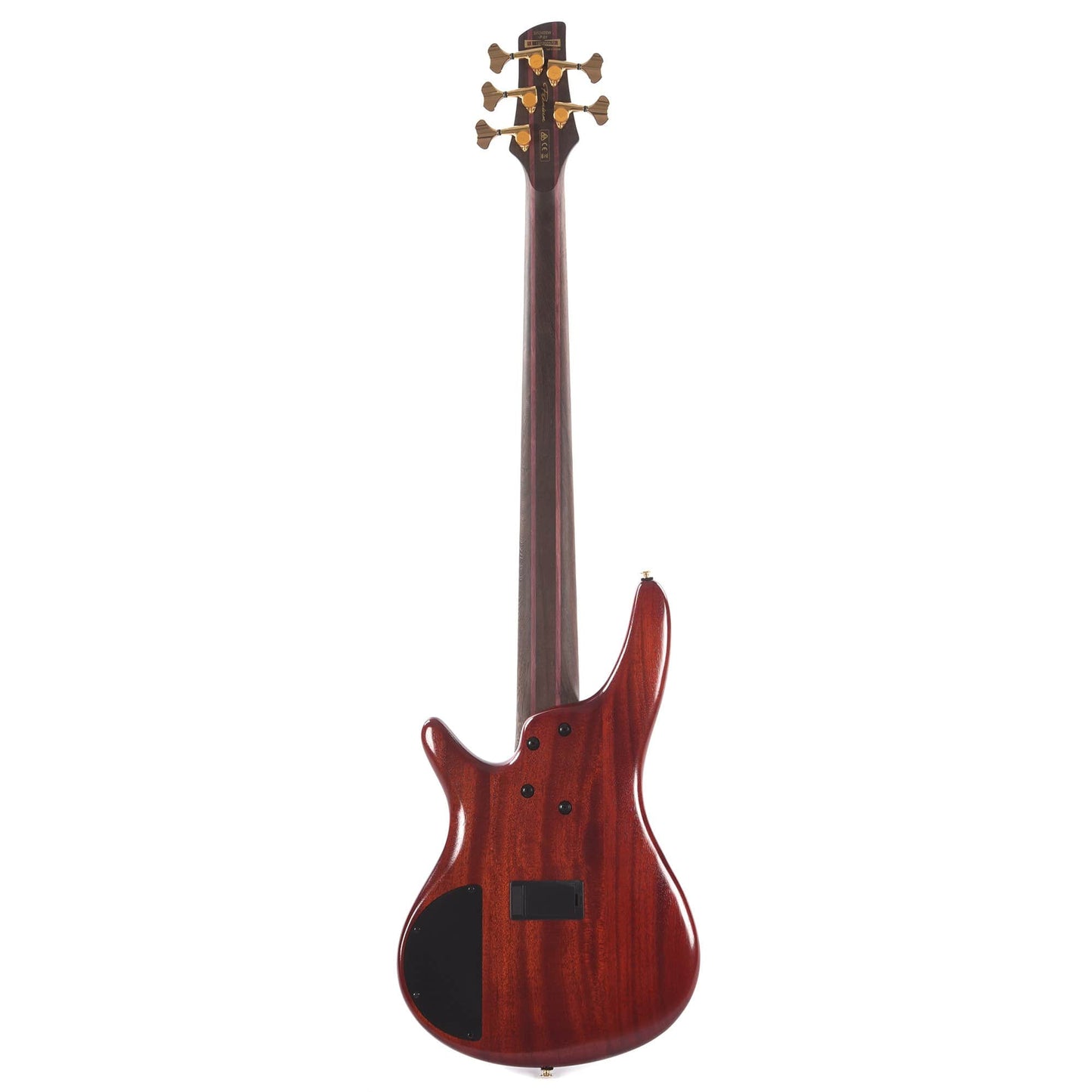 Ibanez SR2405W SR Premium 5-String Bass Caribbean Green Low Gloss Bass Guitars / 5-String or More