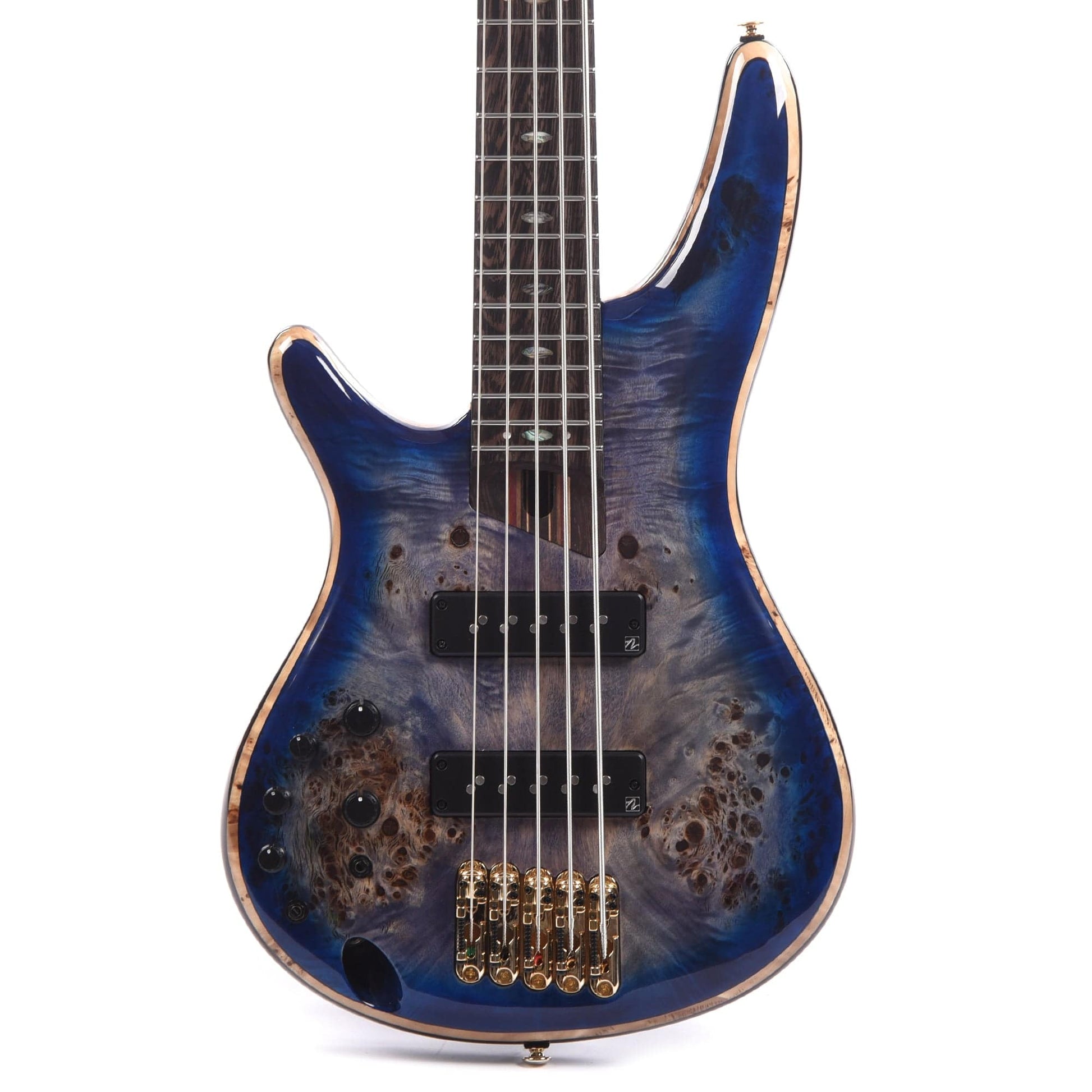 Ibanez SR2605LCBB SR Premium 5-String Electric Bass Cerulean Blue Burst LEFTY Bass Guitars / 5-String or More