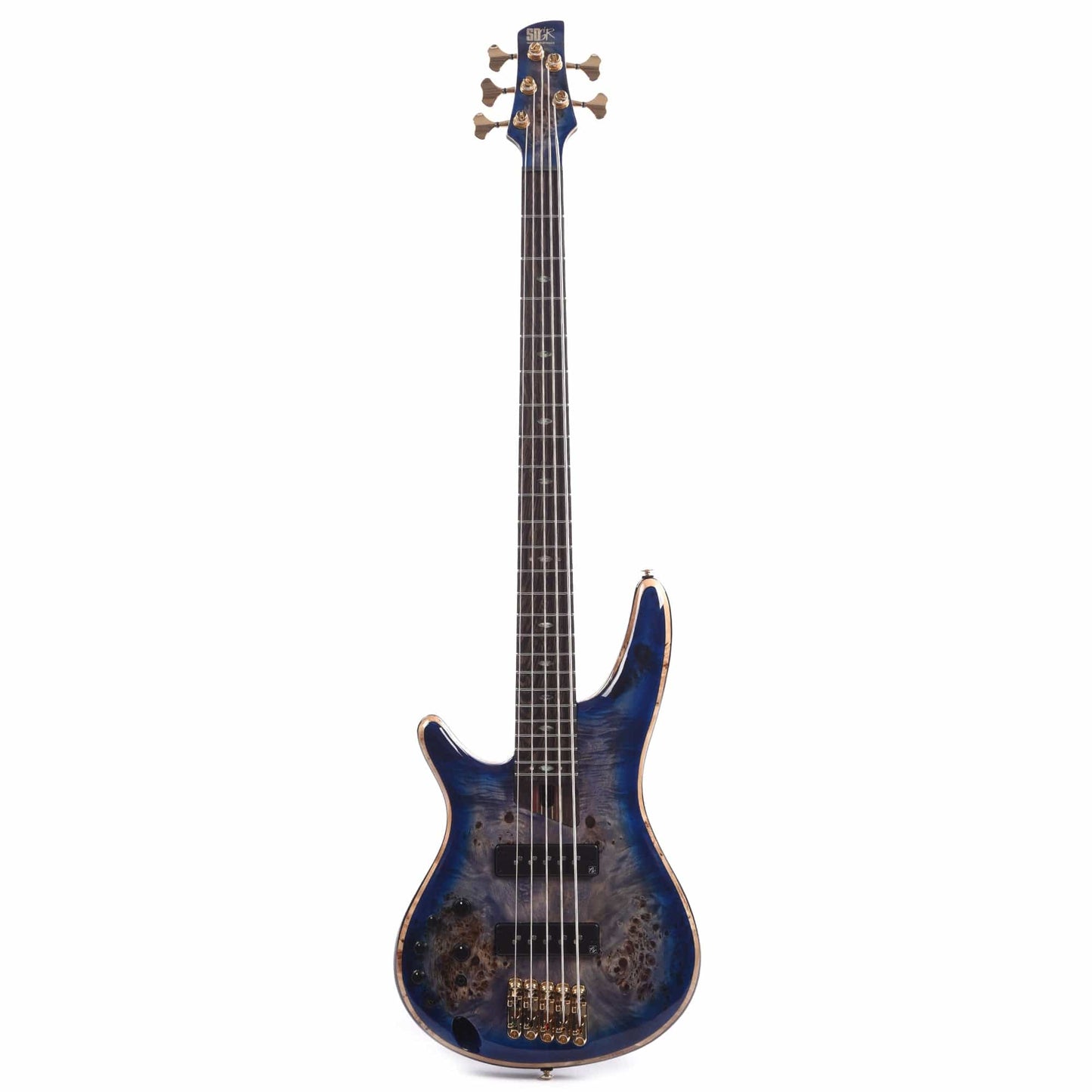 Ibanez SR2605LCBB SR Premium 5-String Electric Bass Cerulean Blue Burst LEFTY Bass Guitars / 5-String or More