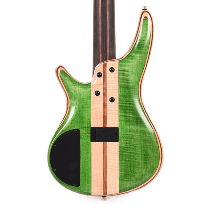 Ibanez SR5FMDX Premium 5-String Bass Emerald Green Low Gloss Bass Guitars / 5-String or More