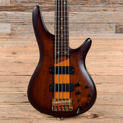 Ibanez SR755 Soundgear 5-String Bass Natural 2009 Bass Guitars / 5-String or More