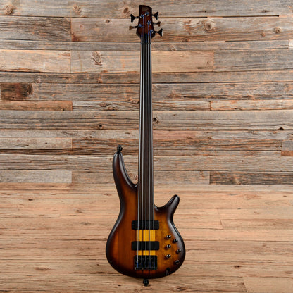 Ibanez SRF705BBF Brown Burst Flat 2018 Bass Guitars / 5-String or More