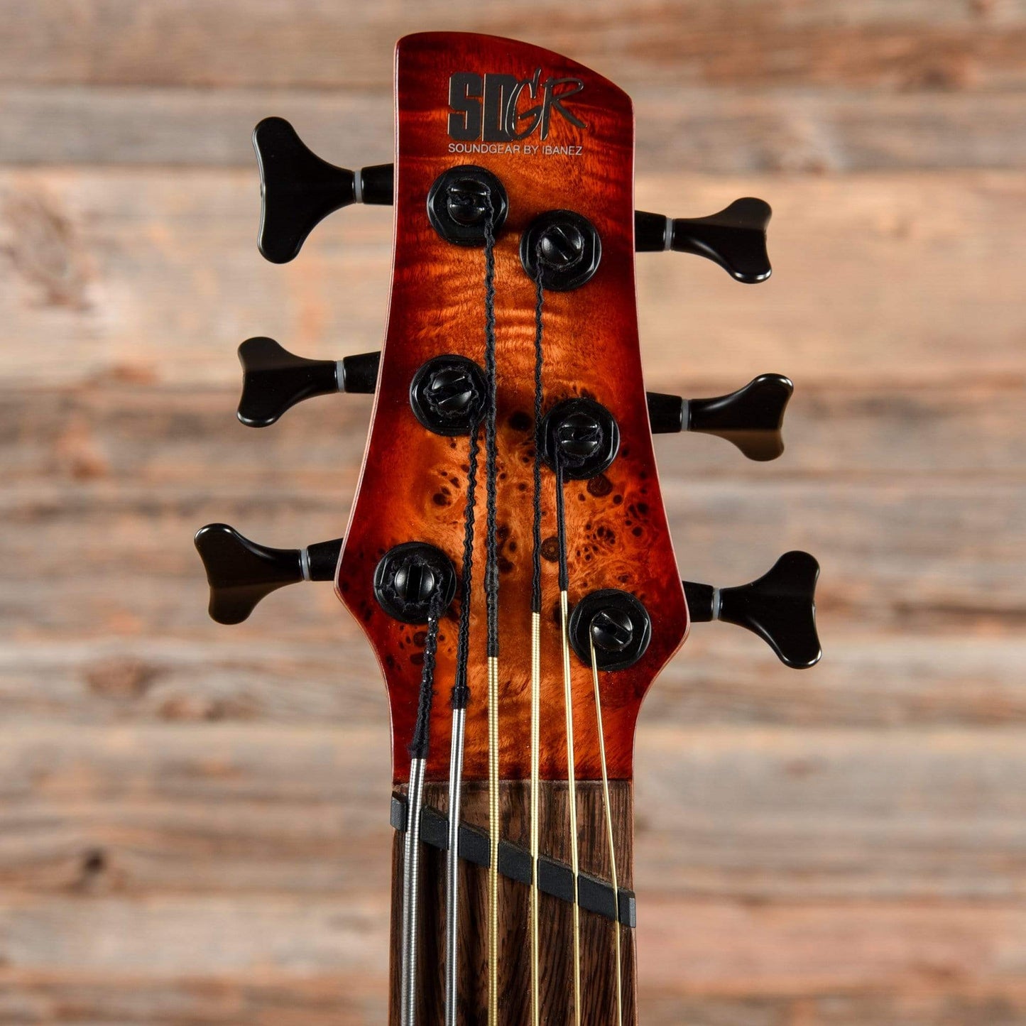 Ibanez SRMS806 6-String Brown Topaz Burst 2019 Bass Guitars / 5-String or More