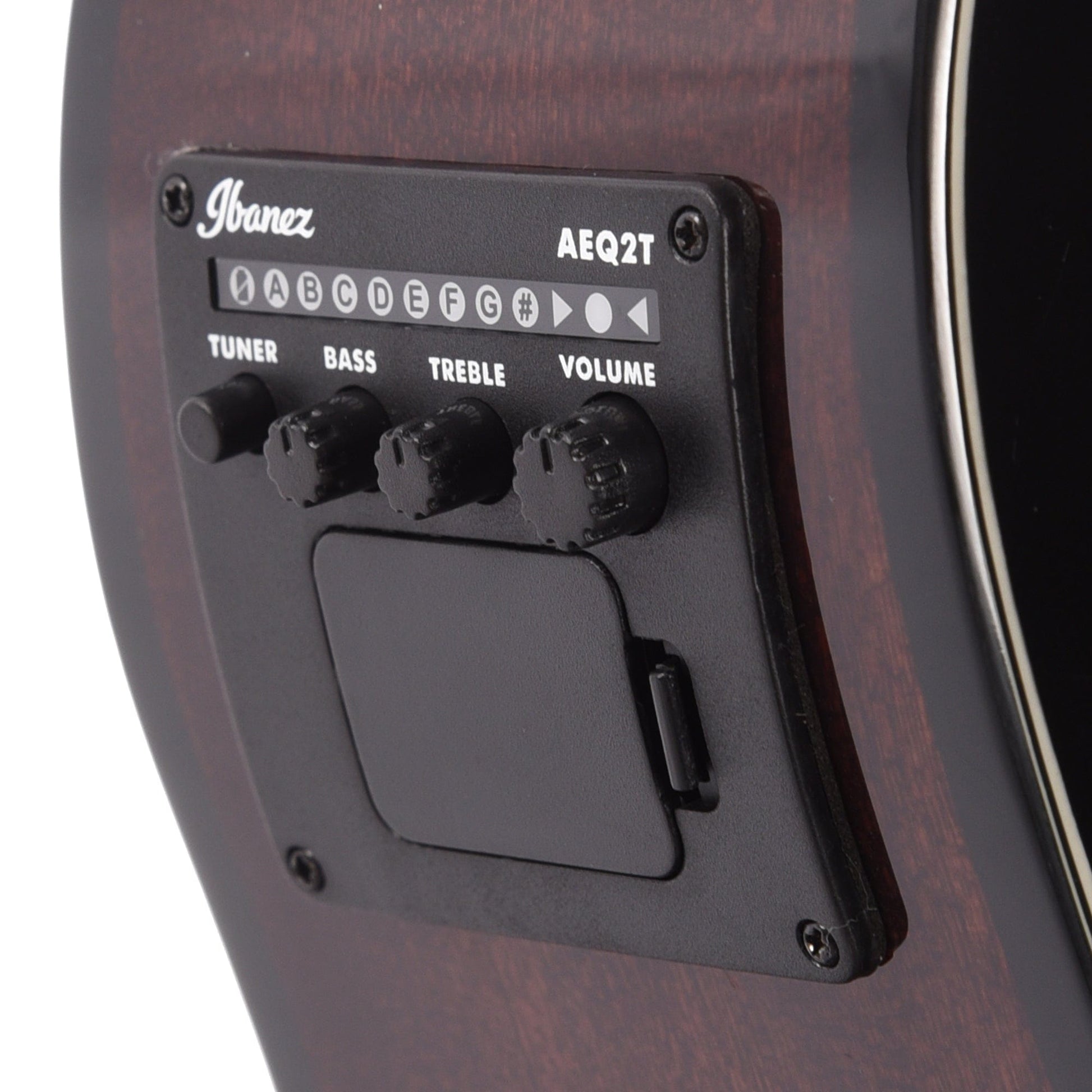 Ibanez AEGB24E AEG Acoustic-Electic Bass Sapele Black Bass Guitars / Acoustic Bass Guitars