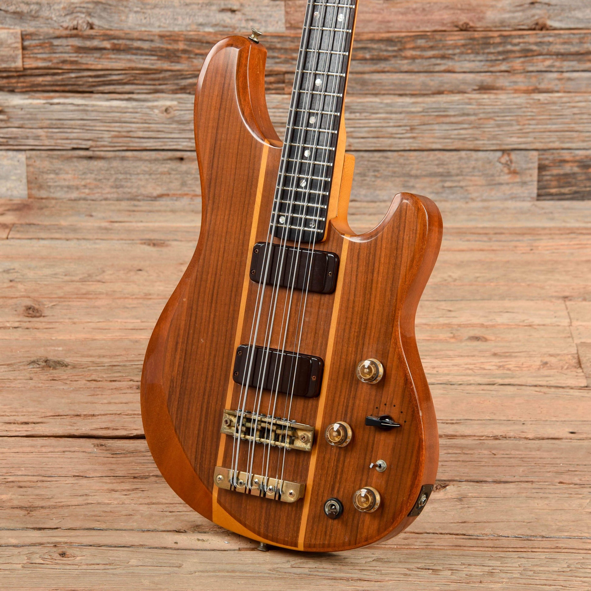 Ibanez Musician 8-String Bass Natural 1980s Bass Guitars / Short Scale