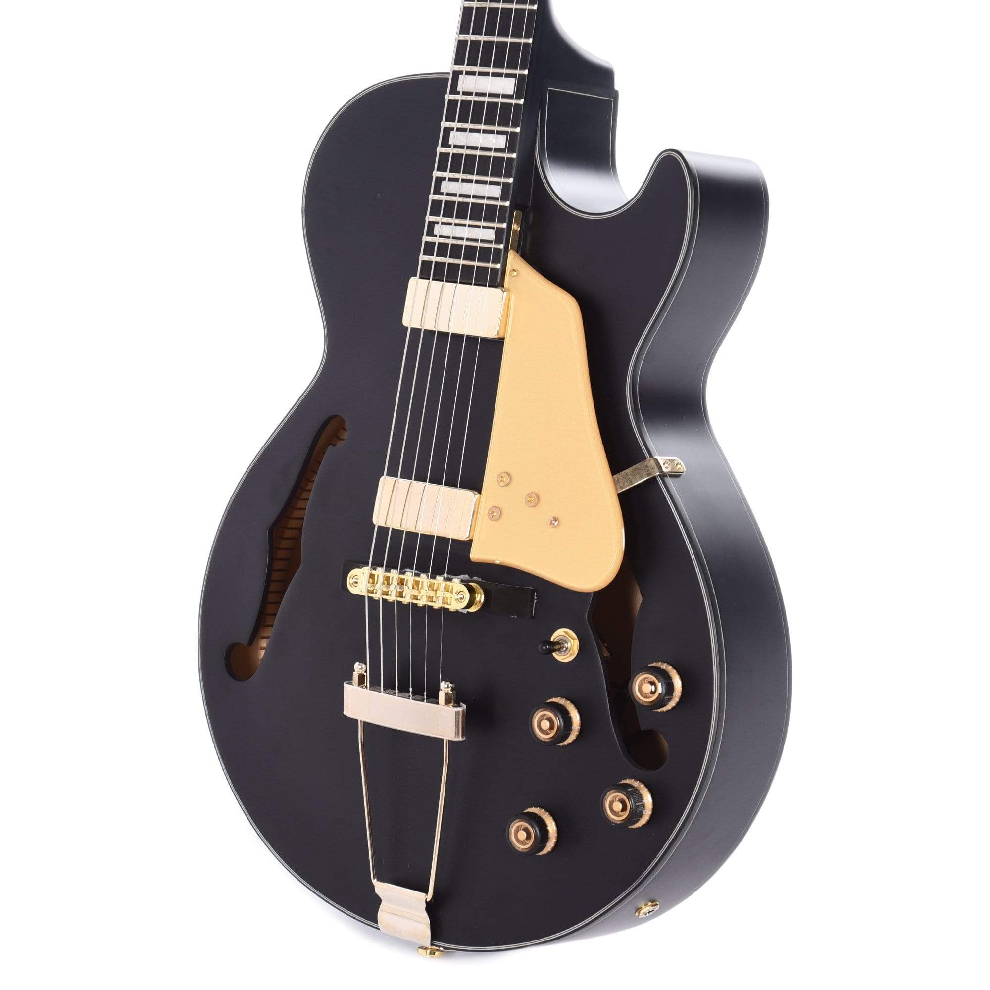 Ibanez AG85 Artcore Hollow Body Black Flat – Chicago Music Exchange