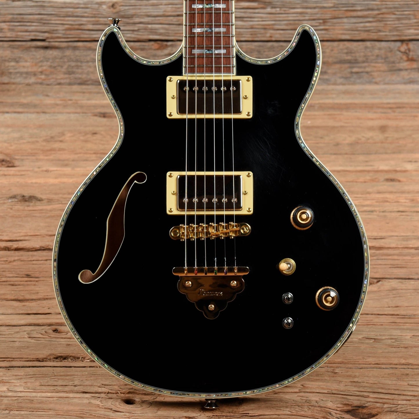 Ibanez AR520H Black Electric Guitars / Semi-Hollow