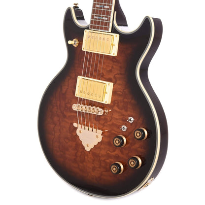 Ibanez AR325QA AR Standard Dark Brown Sunburst Electric Guitars / Solid Body