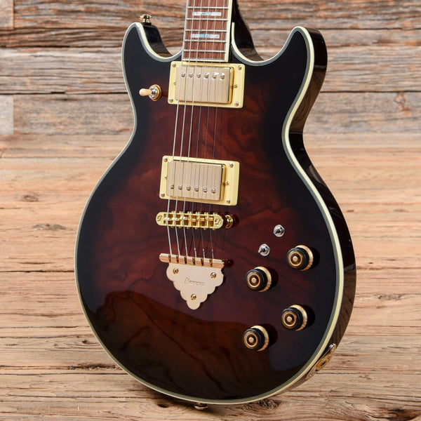 Ibanez AR325QA AR Standard Dark Brown Sunburst – Chicago Music Exchange