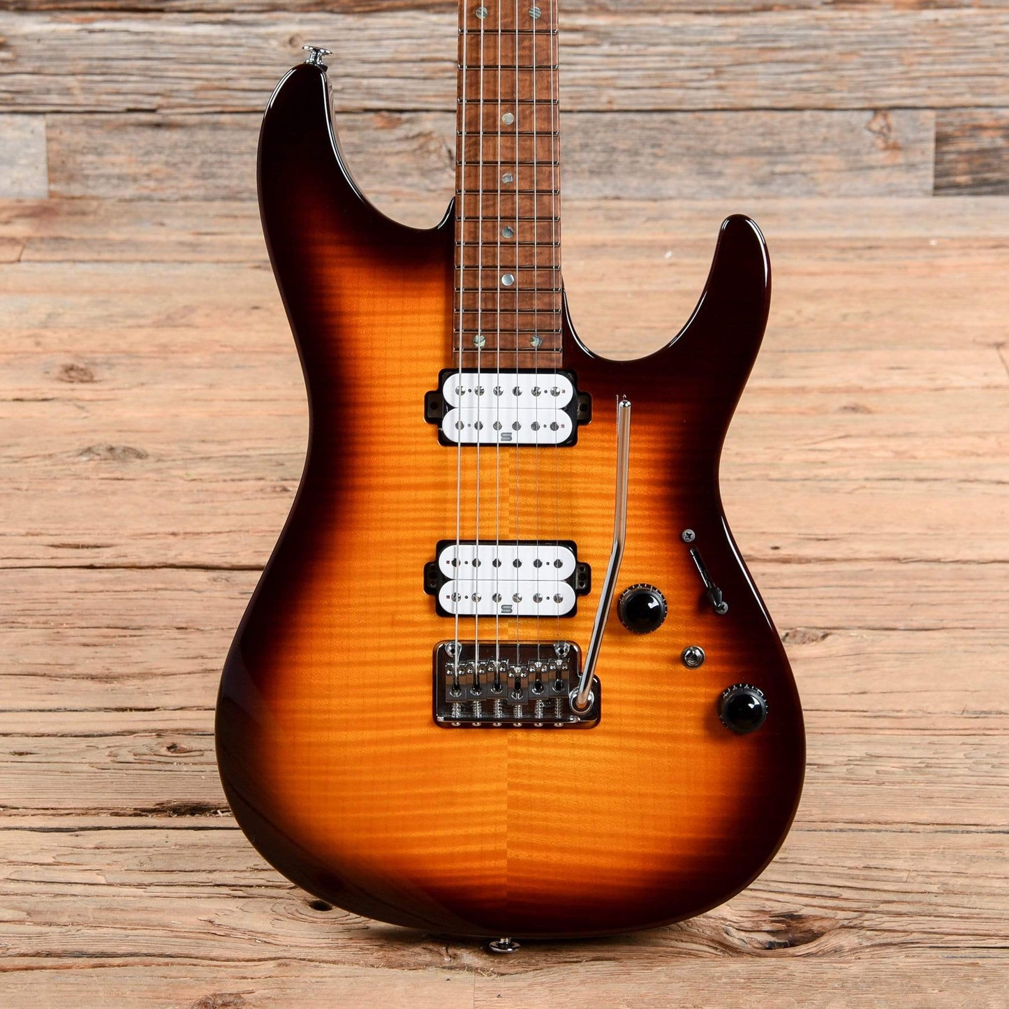 Ibanez AZ2402FF Limited Edition AZ w/Seymour Duncan Hyperion Pickups Regal Brown Burst 2019 Electric Guitars / Solid Body