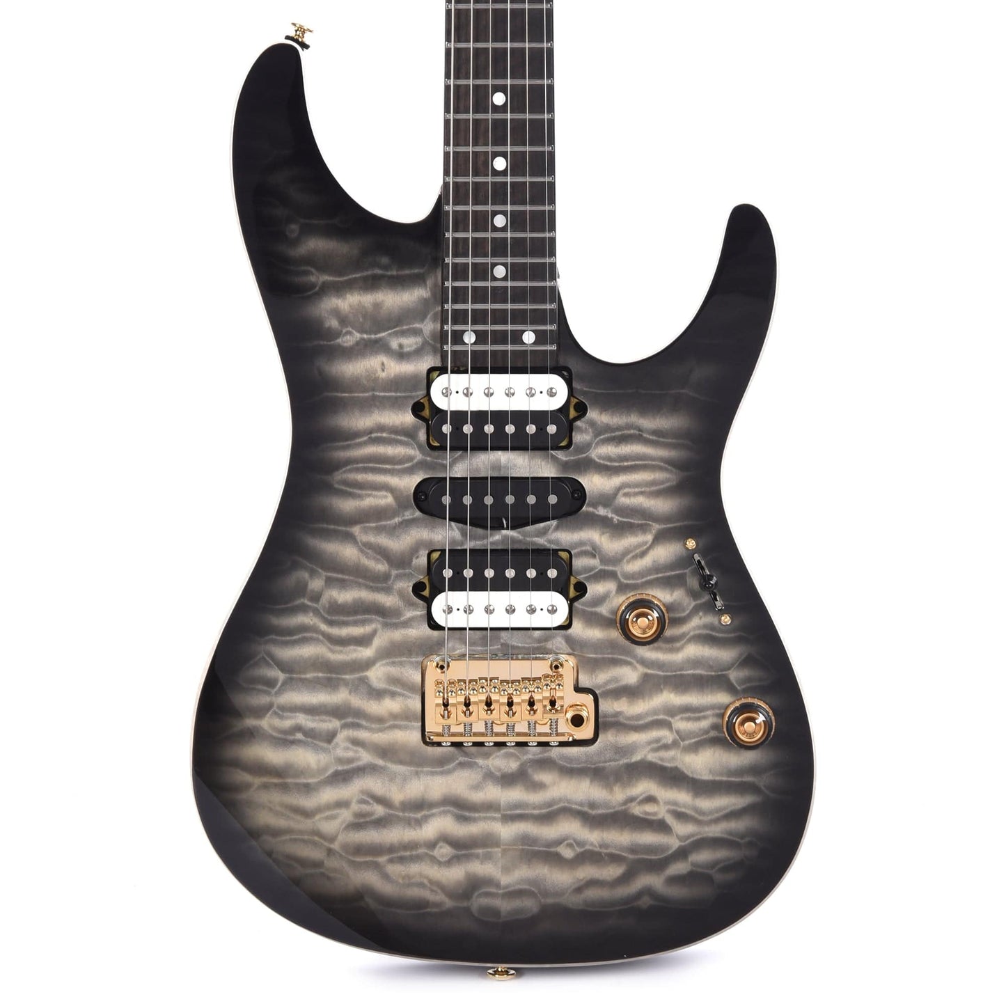 Ibanez AZ47P1QM Premium Black Ice Burst Electric Guitars / Solid Body