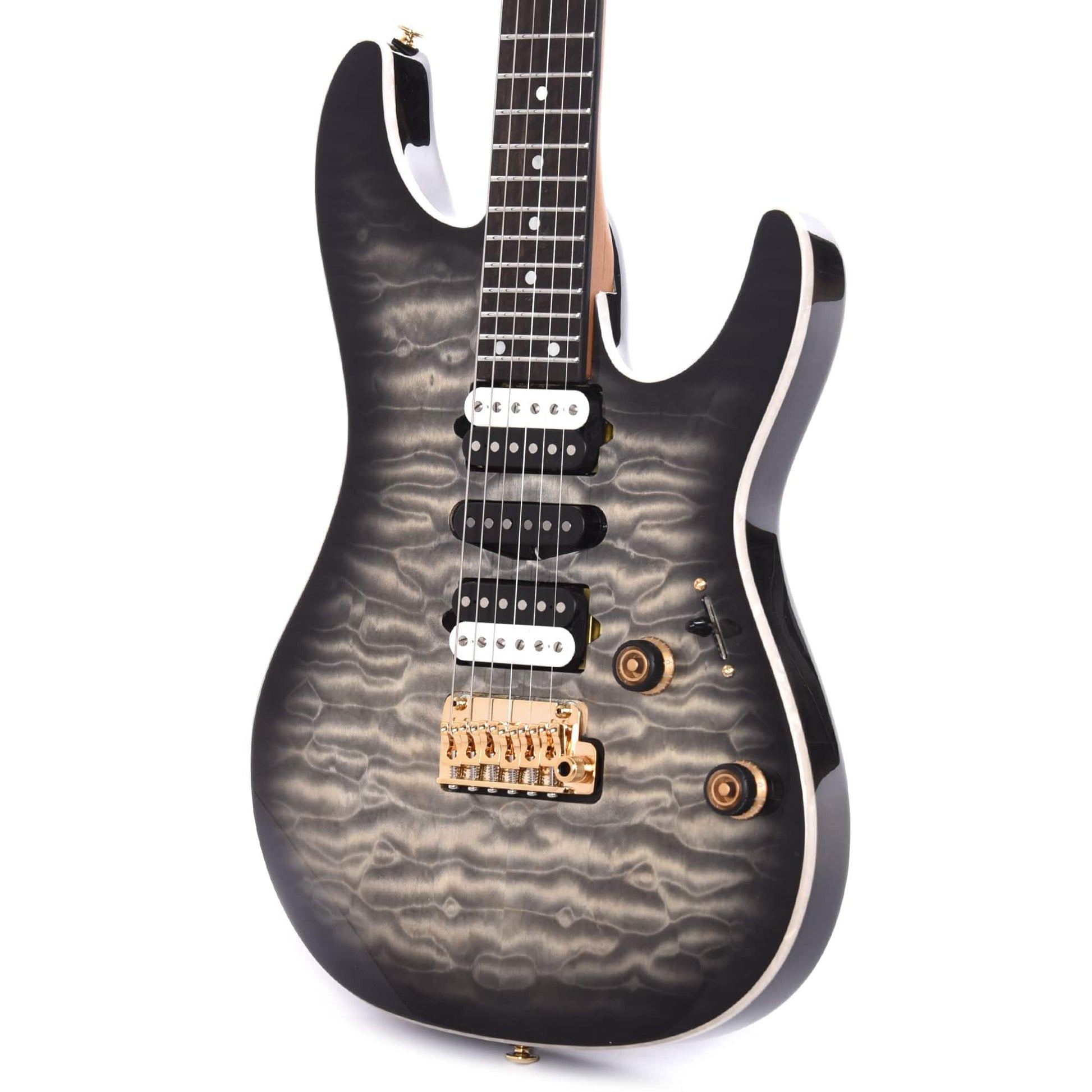 Ibanez AZ47P1QM Premium Black Ice Burst Electric Guitars / Solid Body