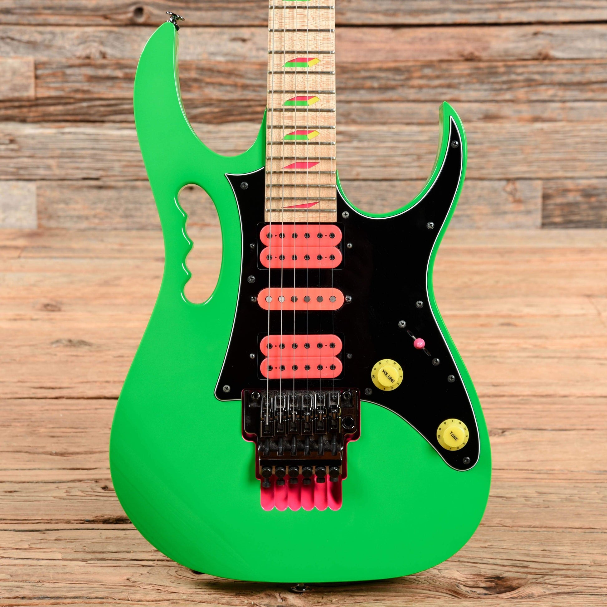 Ibanez JEM777-LG Limited Edition 30th Anniversary Steve Vai Signature Loch Ness Green 2017 Electric Guitars / Solid Body