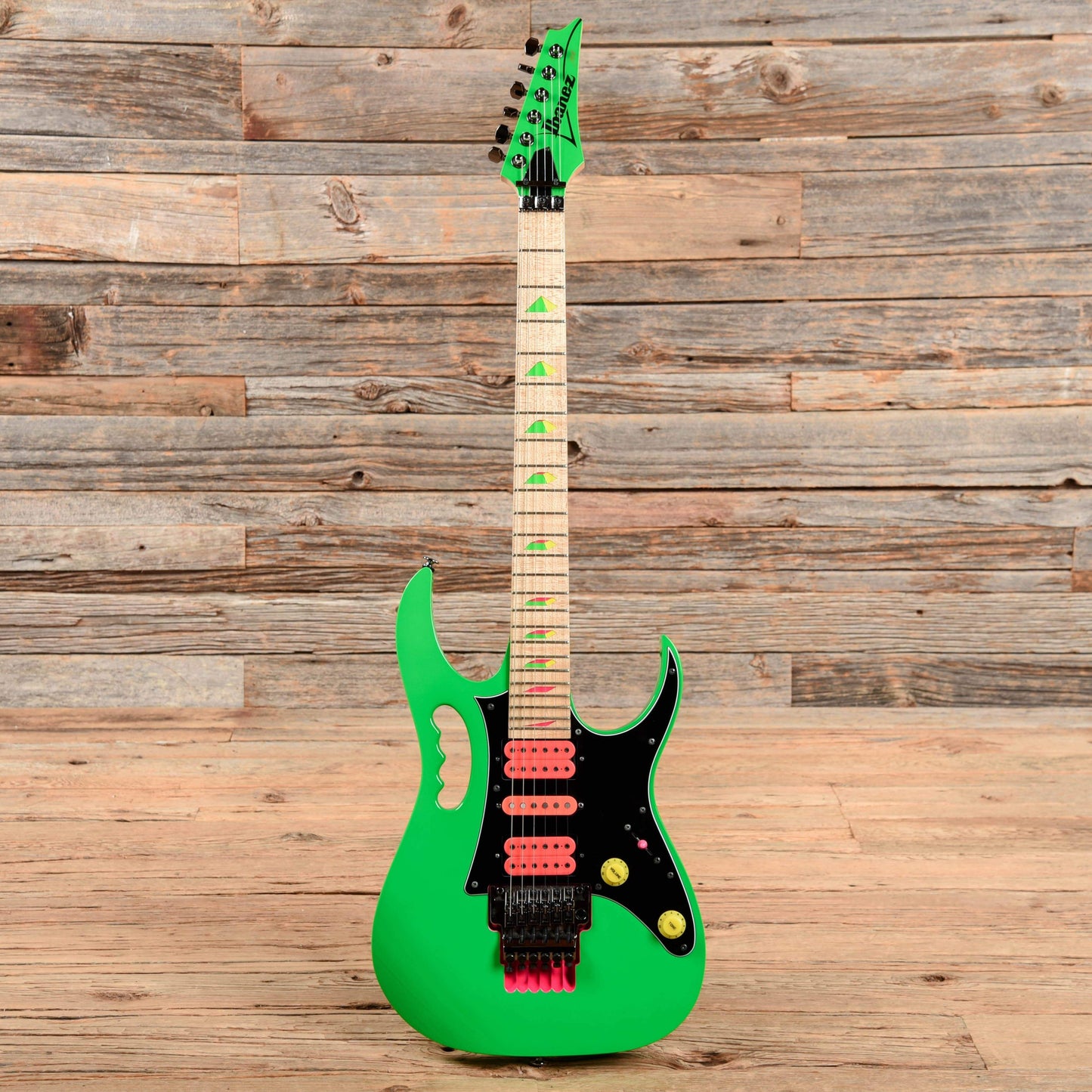 Ibanez JEM777-LG Limited Edition 30th Anniversary Steve Vai Signature Loch Ness Green 2017 Electric Guitars / Solid Body