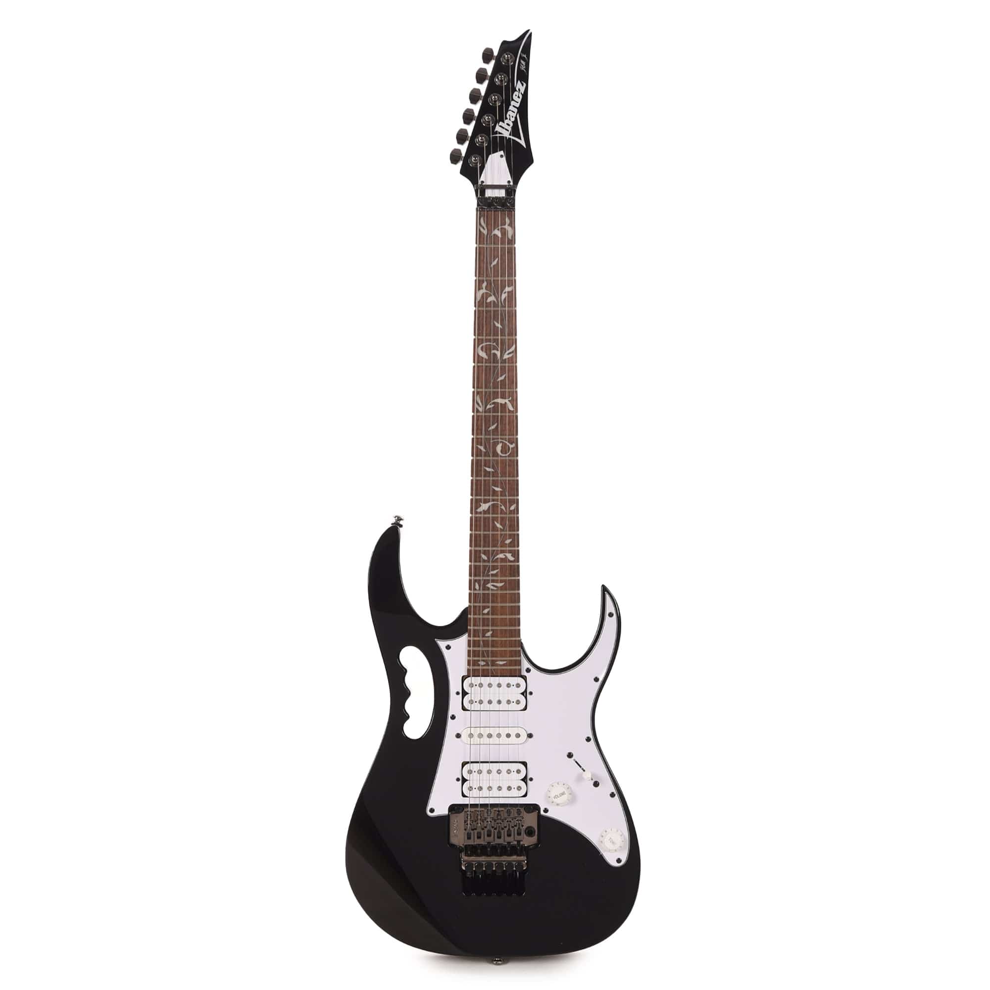 Ibanez JEMJR Signature Steve Vai Black – Chicago Music Exchange