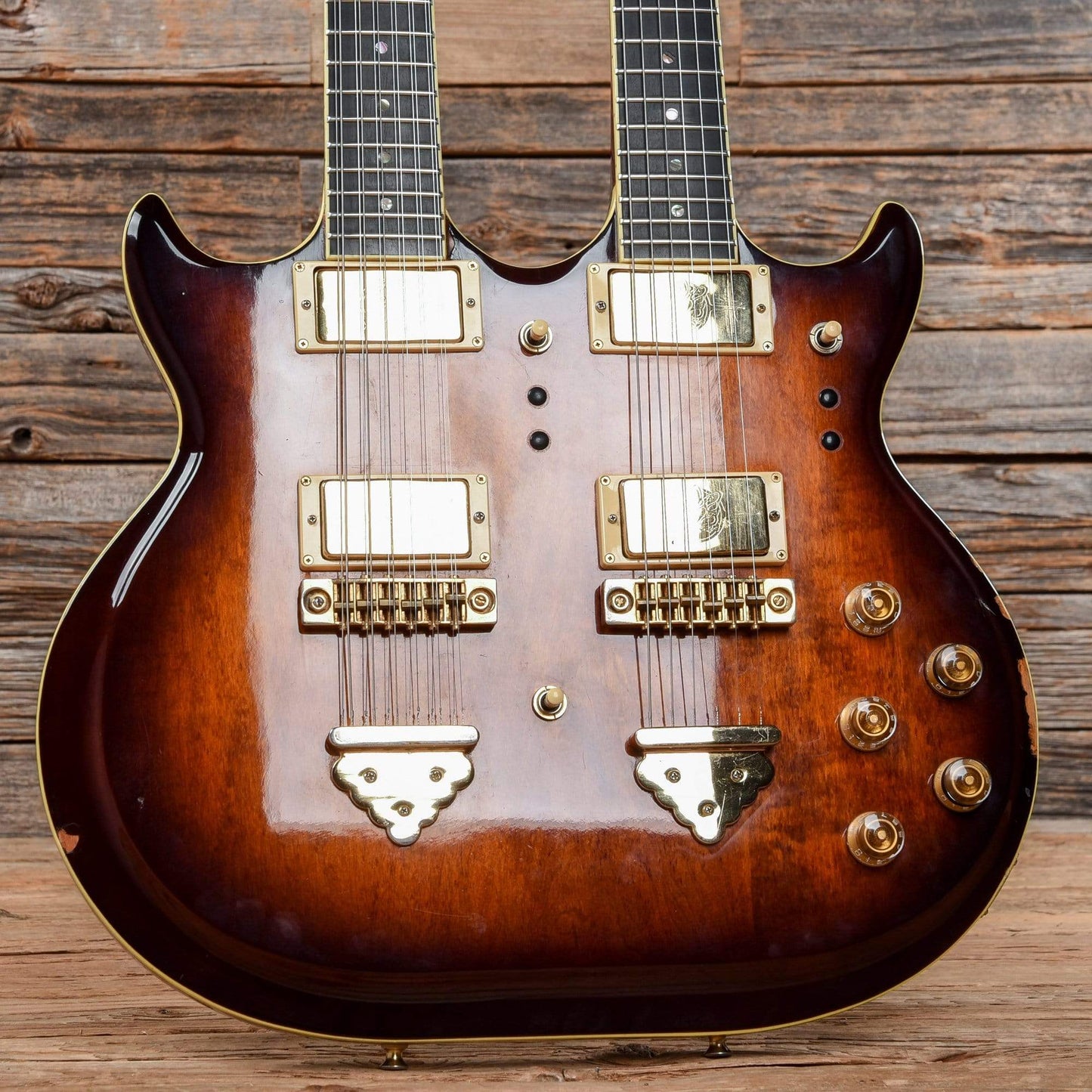 Ibanez Model 2640 Artist Doubleneck Sunburst 1979 Electric Guitars / Solid Body