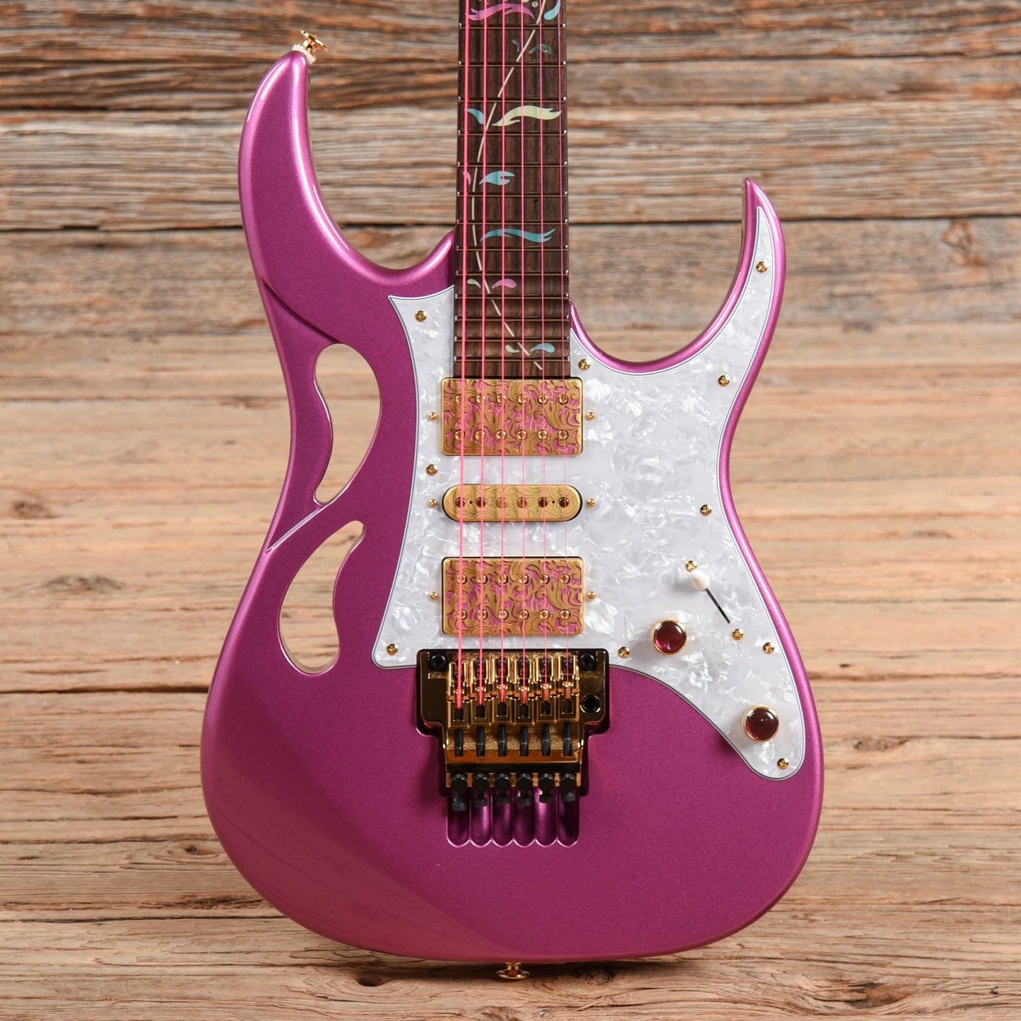 Ibanez PIA3761 Steve Vai Signature Panther Pink 2020 Electric Guitars / Solid Body