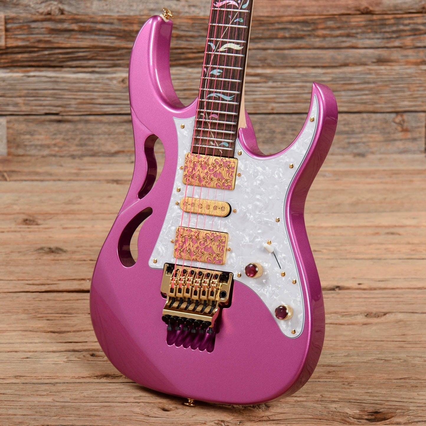 Ibanez PIA3761 Steve Vai Signature Panther Pink 2020 Electric Guitars / Solid Body