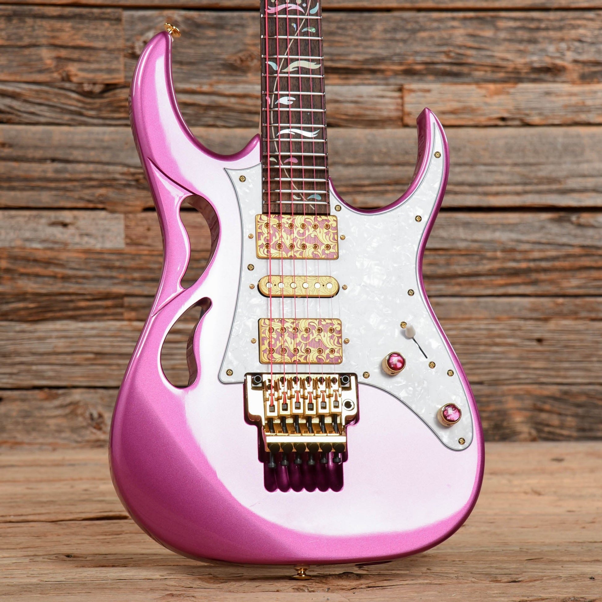 Ibanez PIA3761 Steve Vai Signature Panther Pink 2020 Electric Guitars / Solid Body