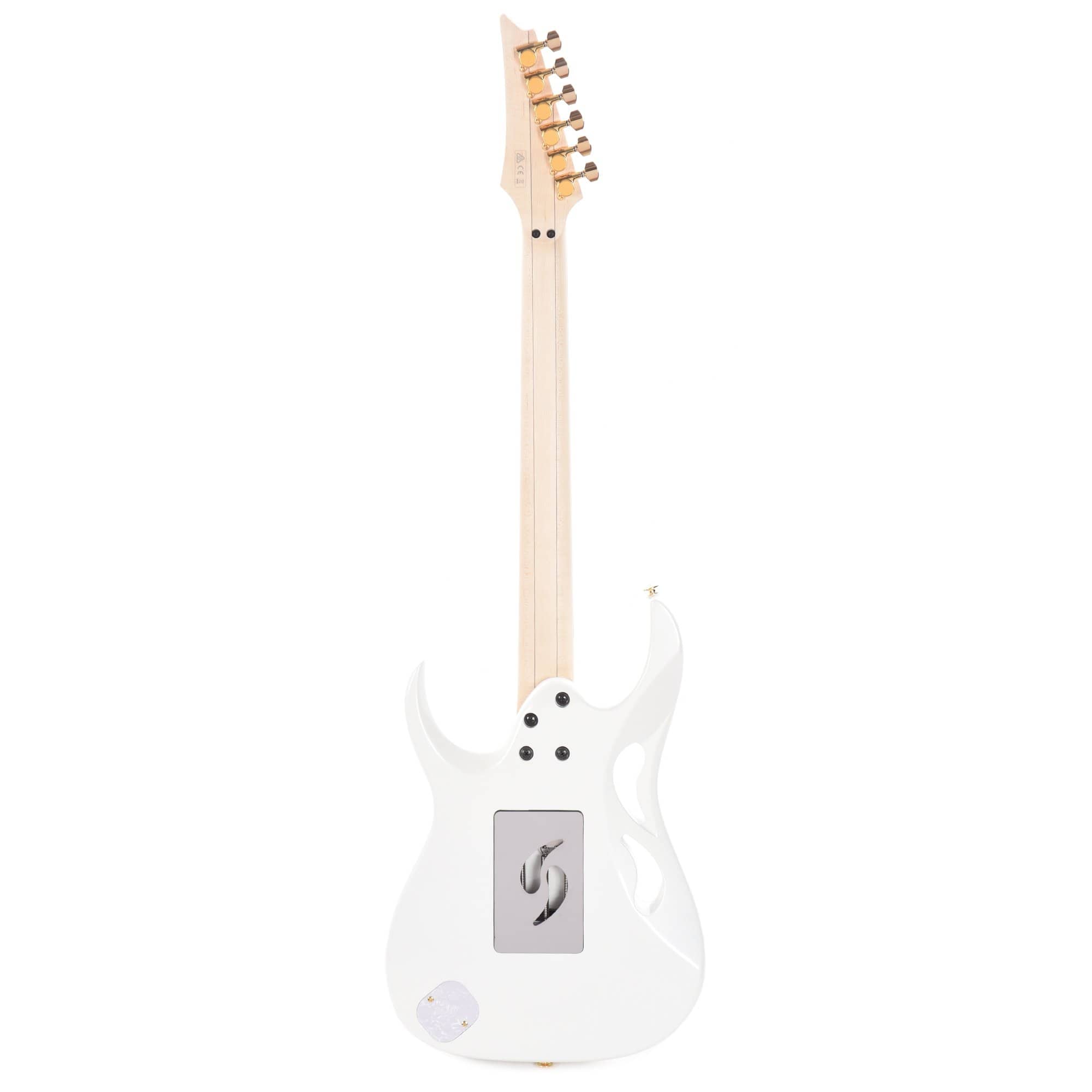 Ibanez PIA3761 Steve Vai Signature Stallion White Electric Guitars / Solid Body