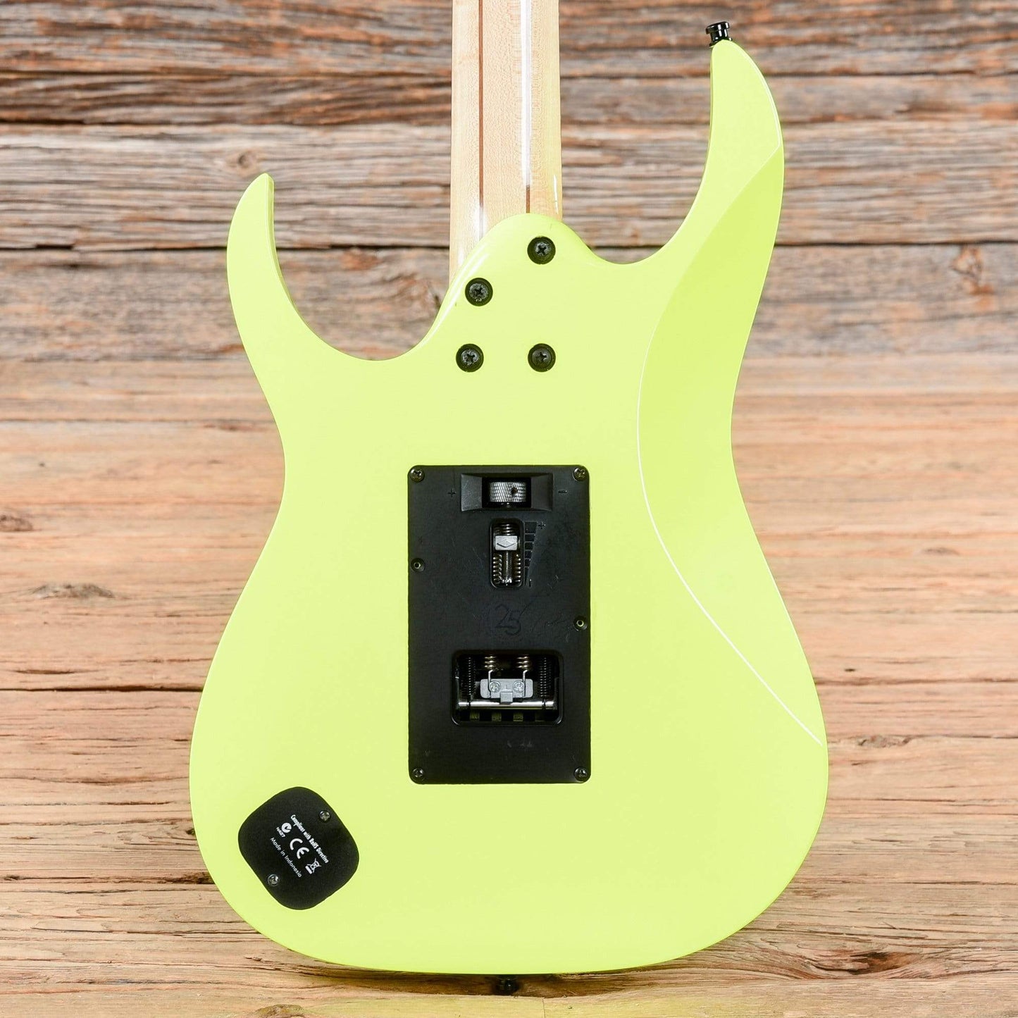 Ibanez RG1XXV 25th Anniversary Premium Fluorescent Yellow 2012 Electric Guitars / Solid Body