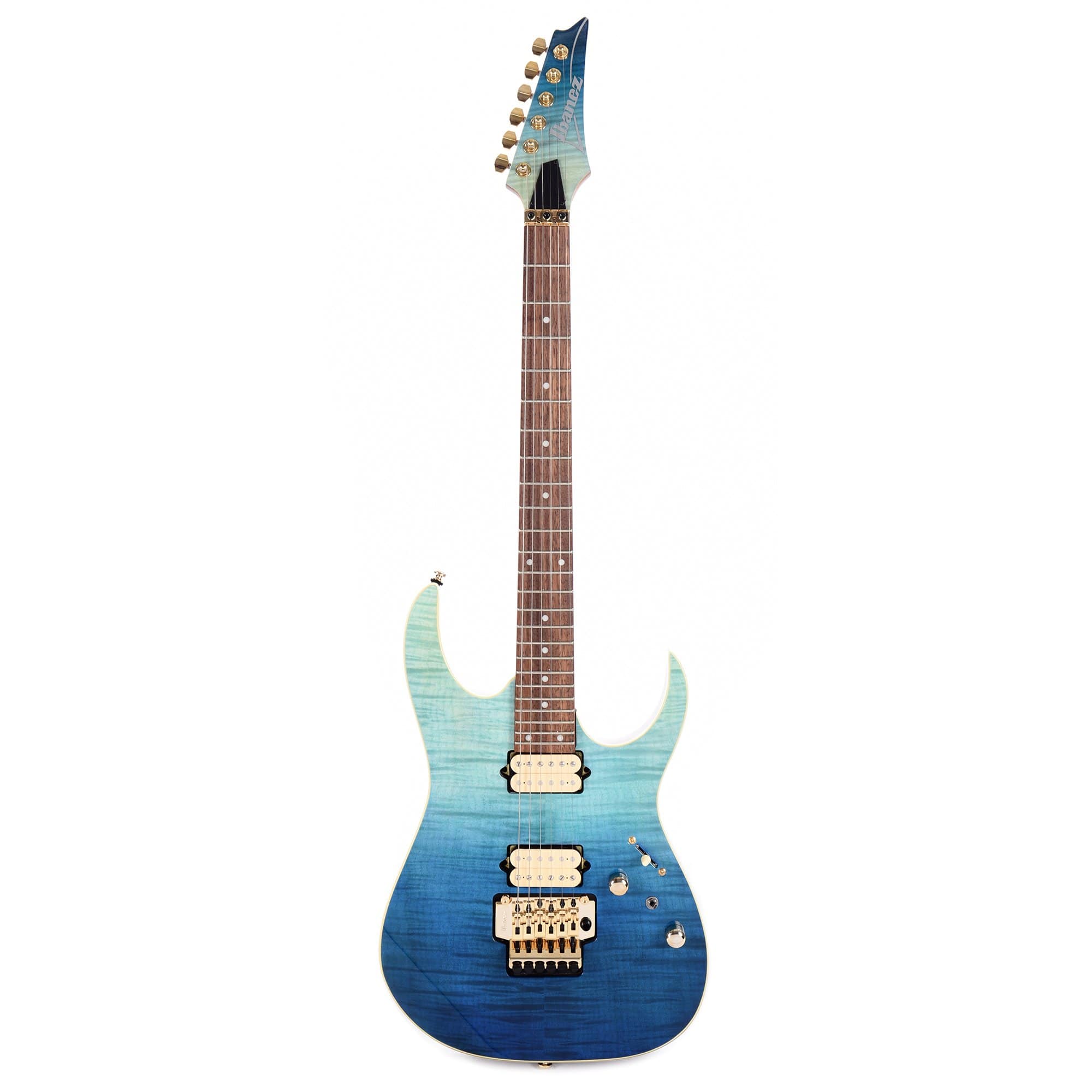 Ibanez RG420HPFM High Performance Blue Reef Gradation – Chicago Music ...