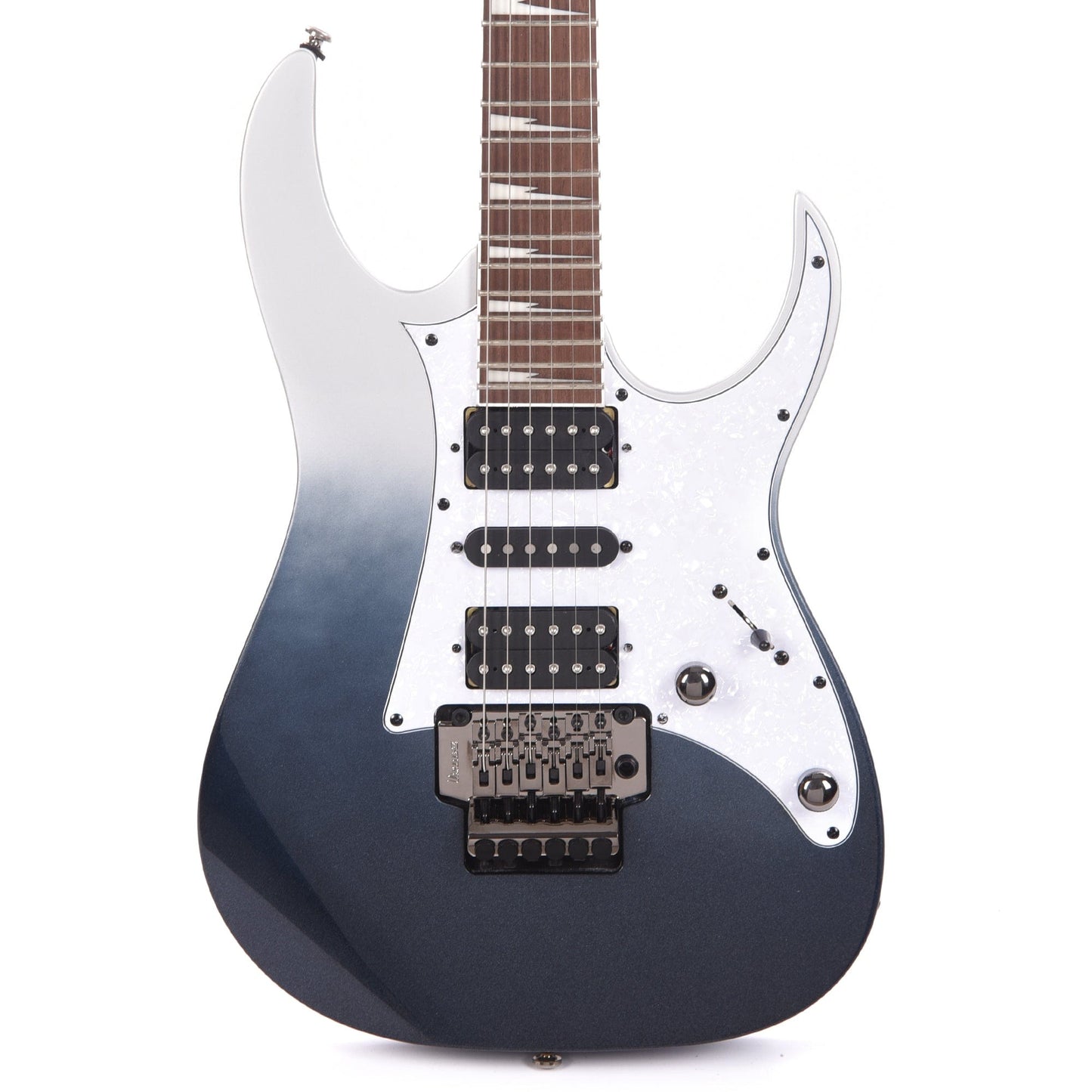 Ibanez RG450DXCFM 25th Anniversary Silver Edition AIMM Exclusive Classic Silver Fade Metallic Electric Guitars / Solid Body