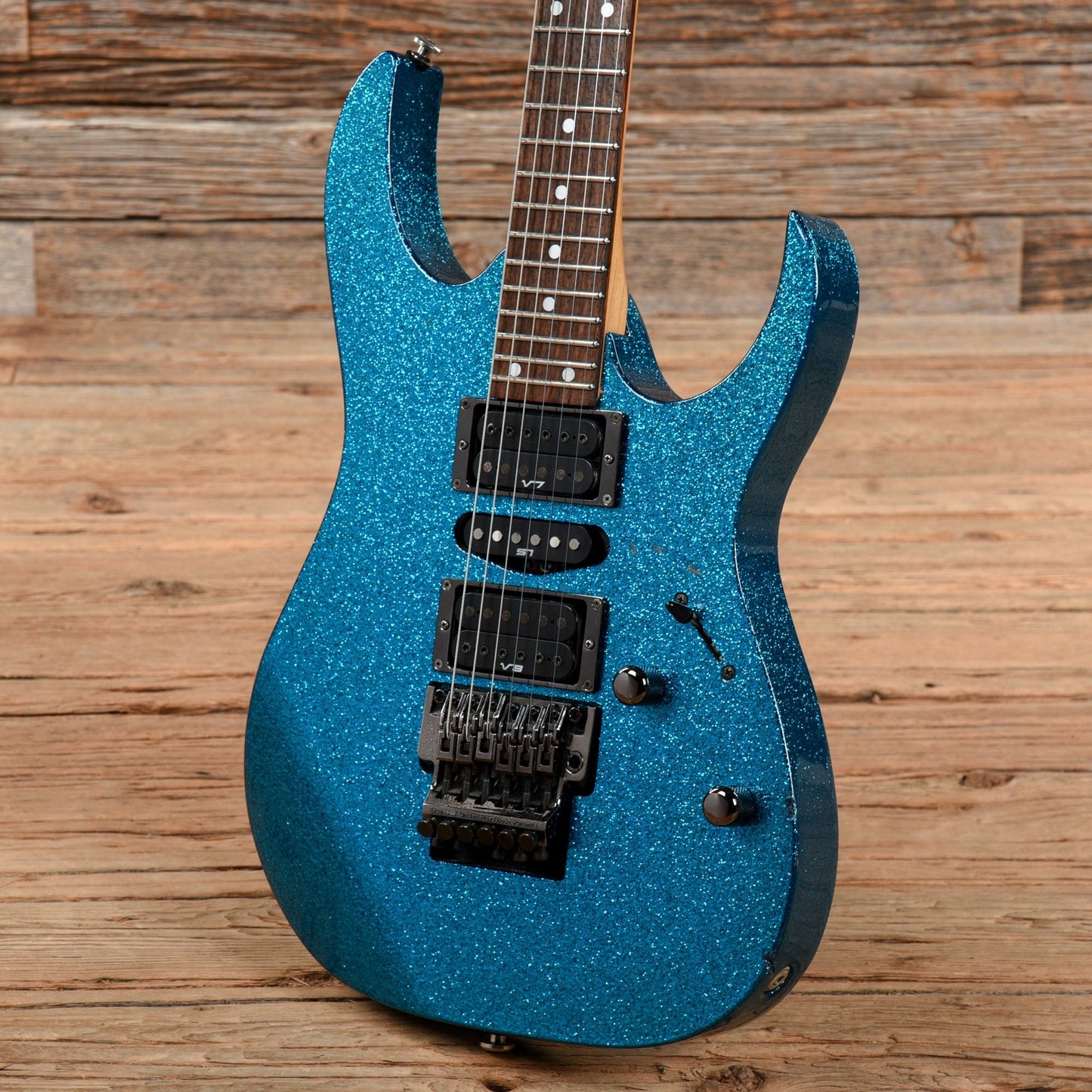 Ibanez RG570 Blue Sparkle 1999 Electric Guitars / Solid Body