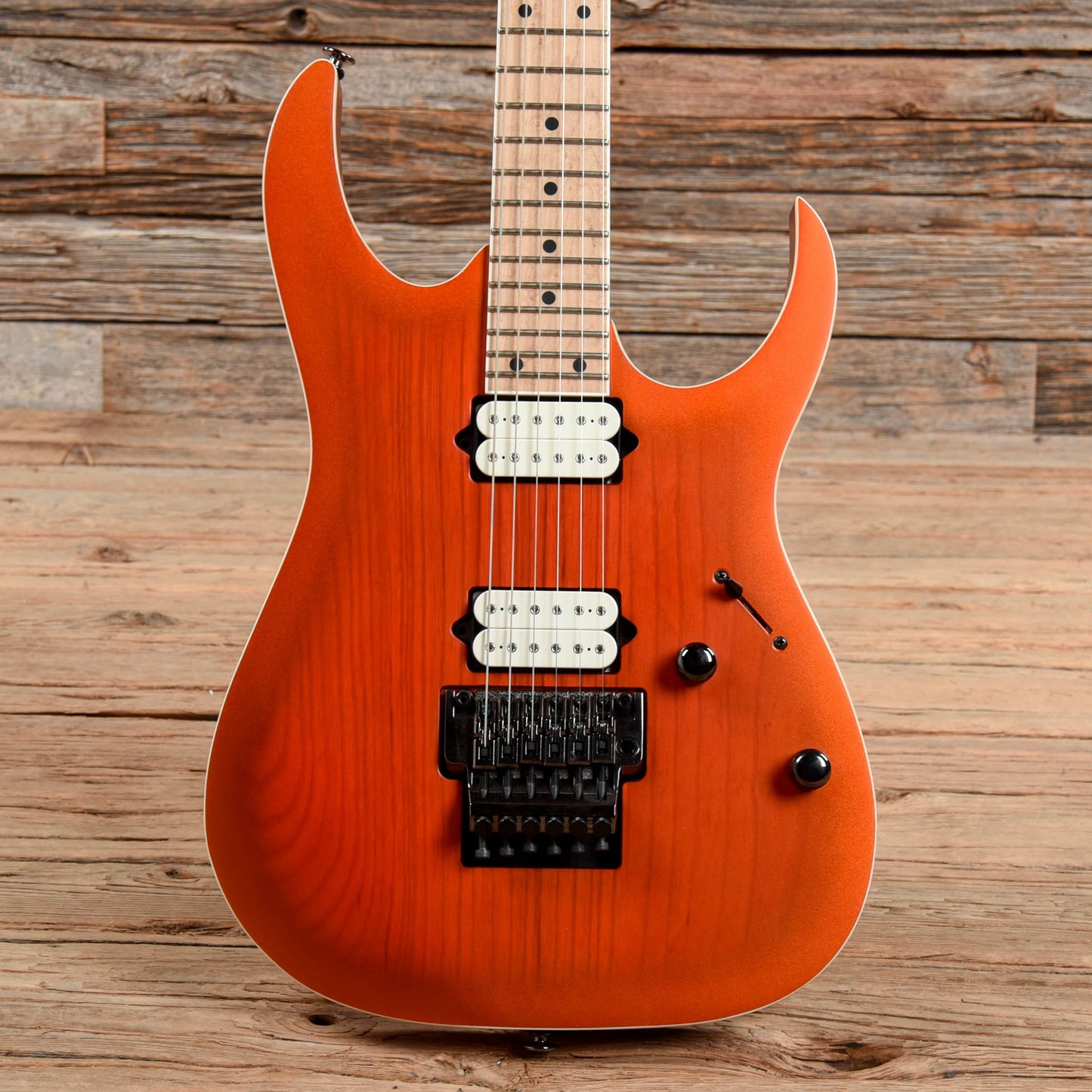 Ibanez RG652AHMS-OMF Prestige Orange Metallic Burst Flat 2018 Electric Guitars / Solid Body