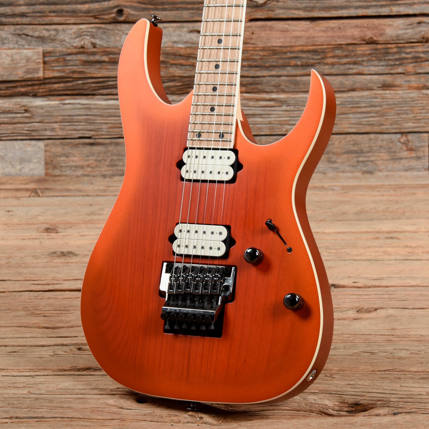 Ibanez RG652AHMS-OMF Prestige Orange Metallic Burst Flat 2018 Electric Guitars / Solid Body