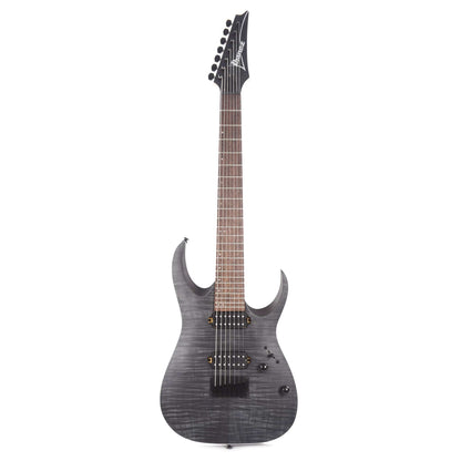 Ibanez RGA742FM Standard 7-String Transparent Gray Flat Electric Guitars / Solid Body