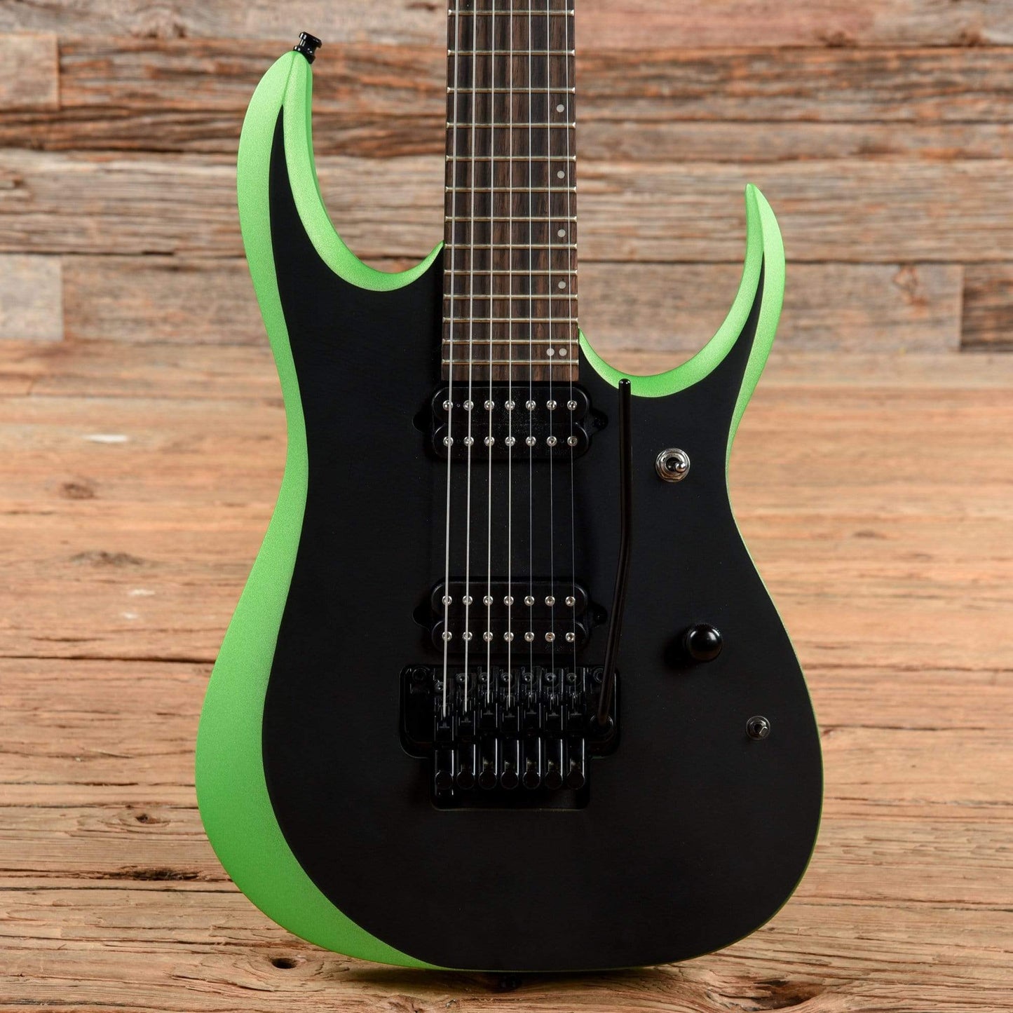 Ibanez RGD70ALNB Axion Label 7-String Metallic Green Eclipse Matte Electric Guitars / Solid Body