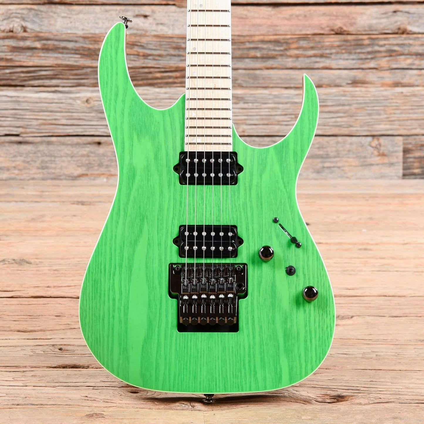 Ibanez RGR5220M RG Prestige Transparent Fluorescent Green 2019 Electric Guitars / Solid Body