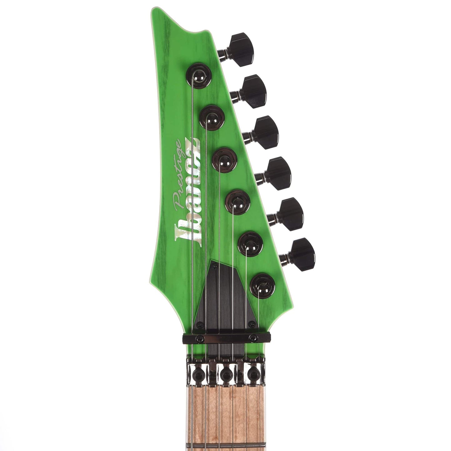 Ibanez RGR5220M RG Prestige Transparent Fluorescent Green w/Bare Knuckle Pickups Electric Guitars / Solid Body