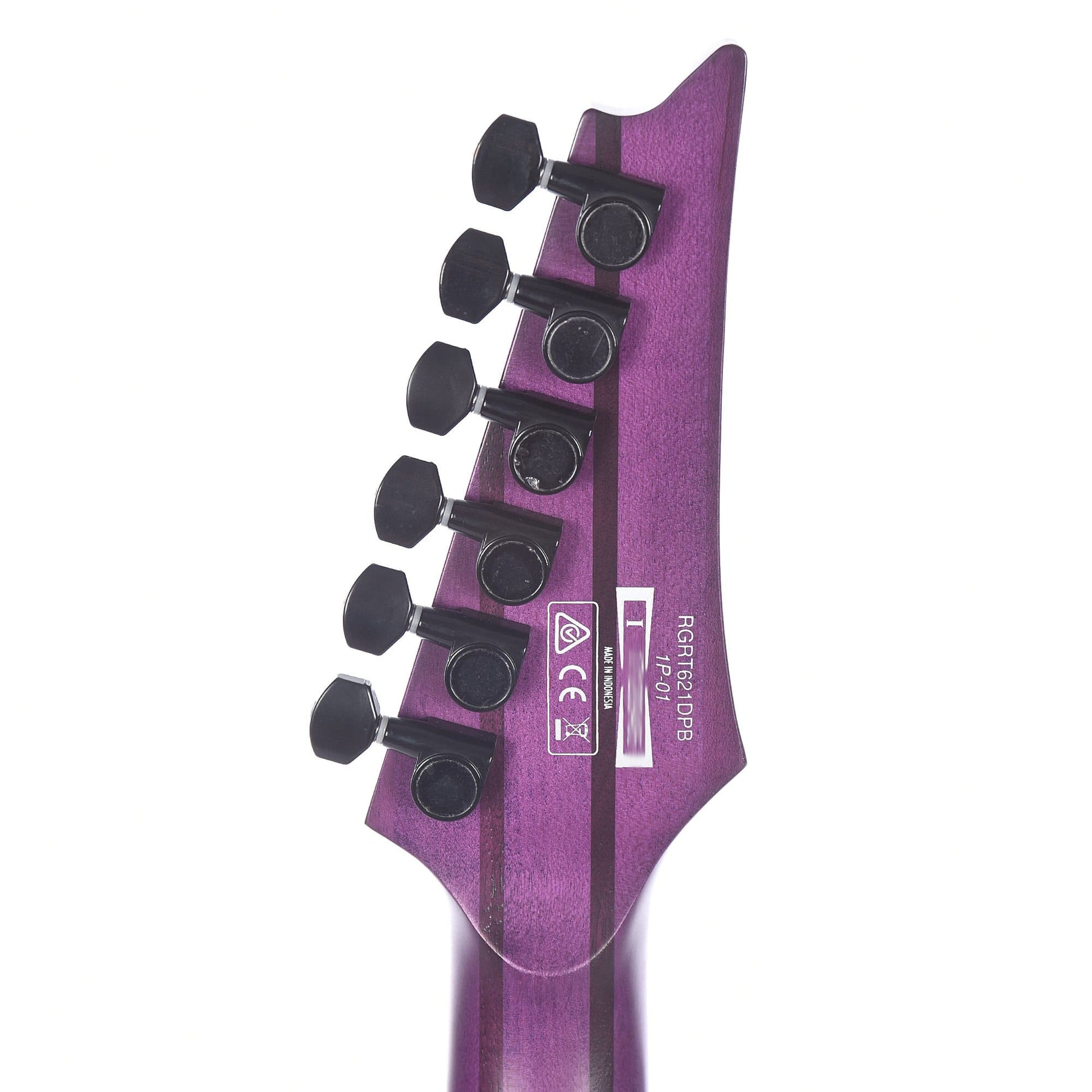 Ibanez RGRT621DPB RG Standard Transparent Purple Burst Flat Electric Guitars / Solid Body