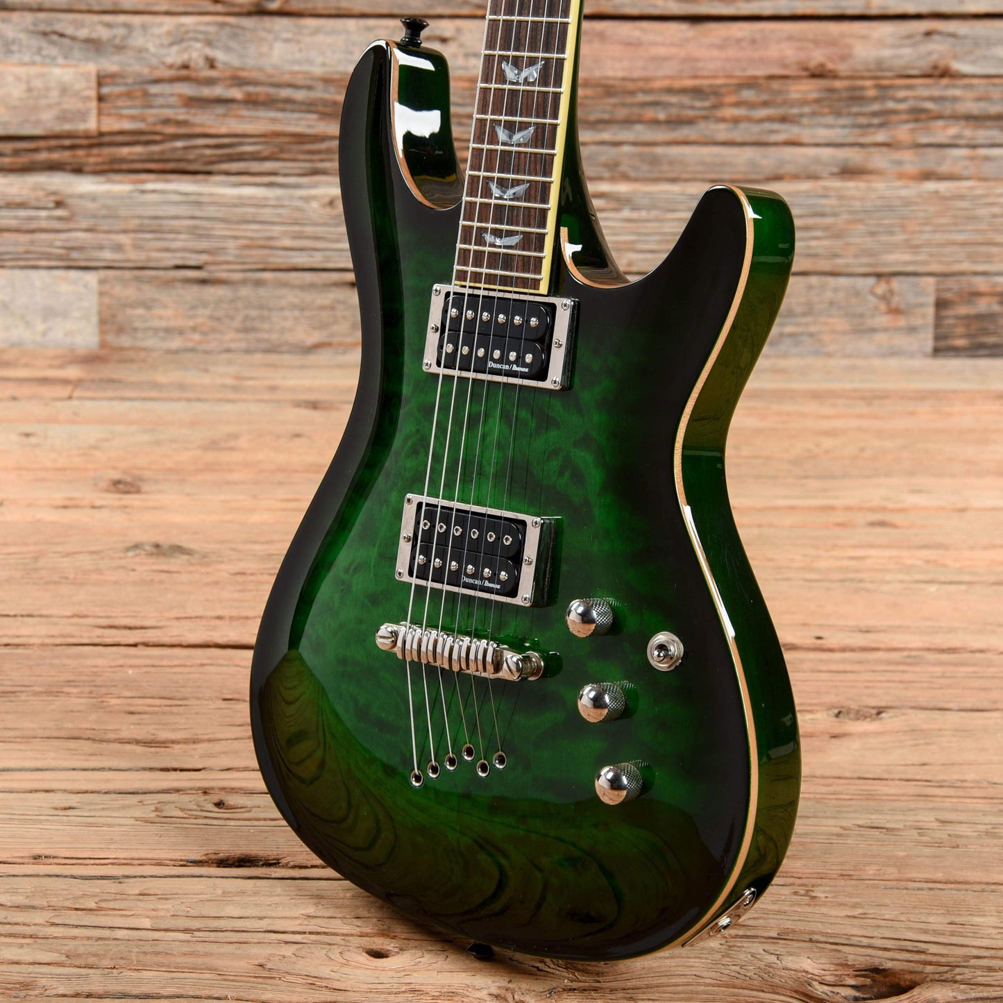 Ibanez SZ520QM Transparent Green 2007 Electric Guitars / Solid Body