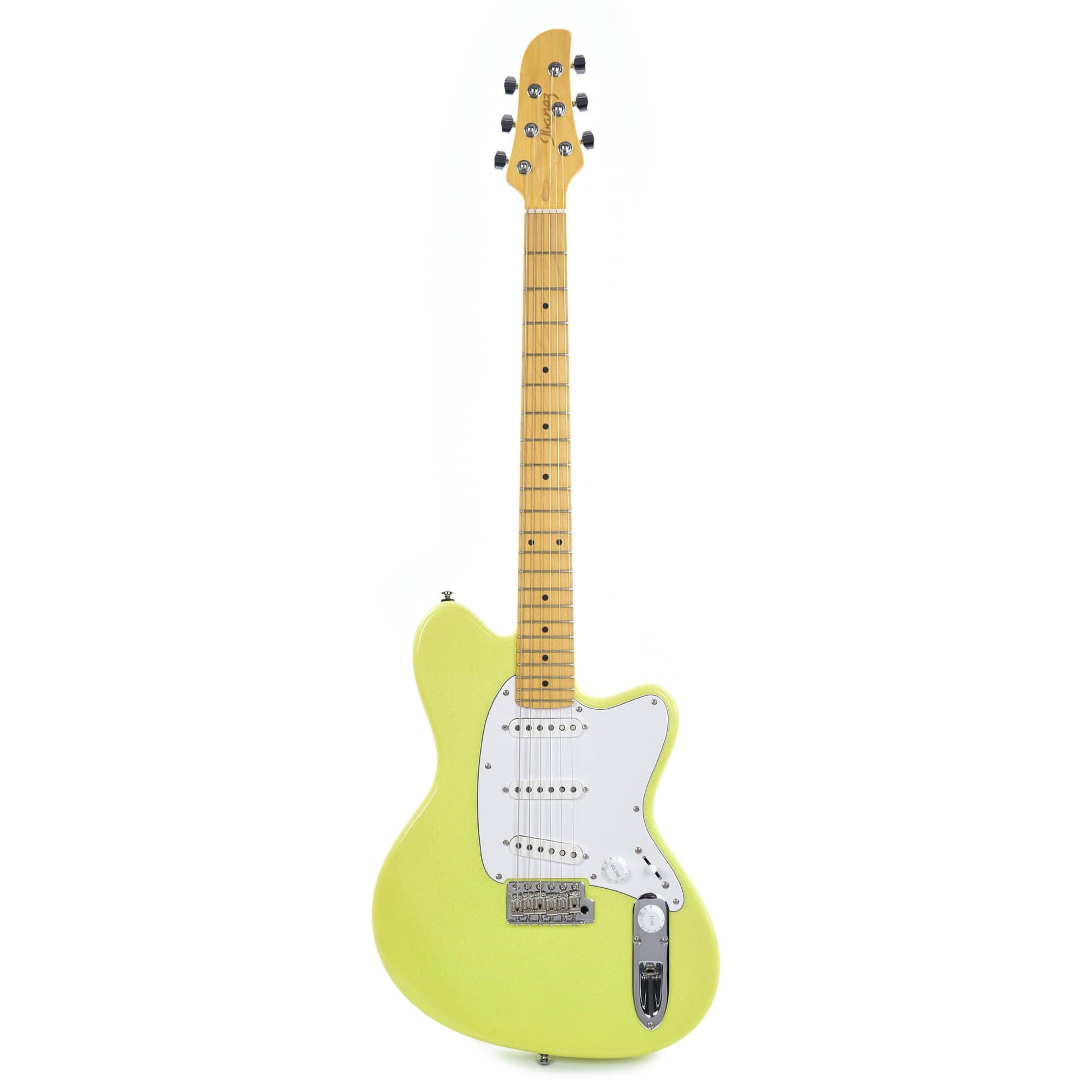 Ibanez Yvette Young YY10 Signature Slime Green Sparkle Electric Guitars / Solid Body